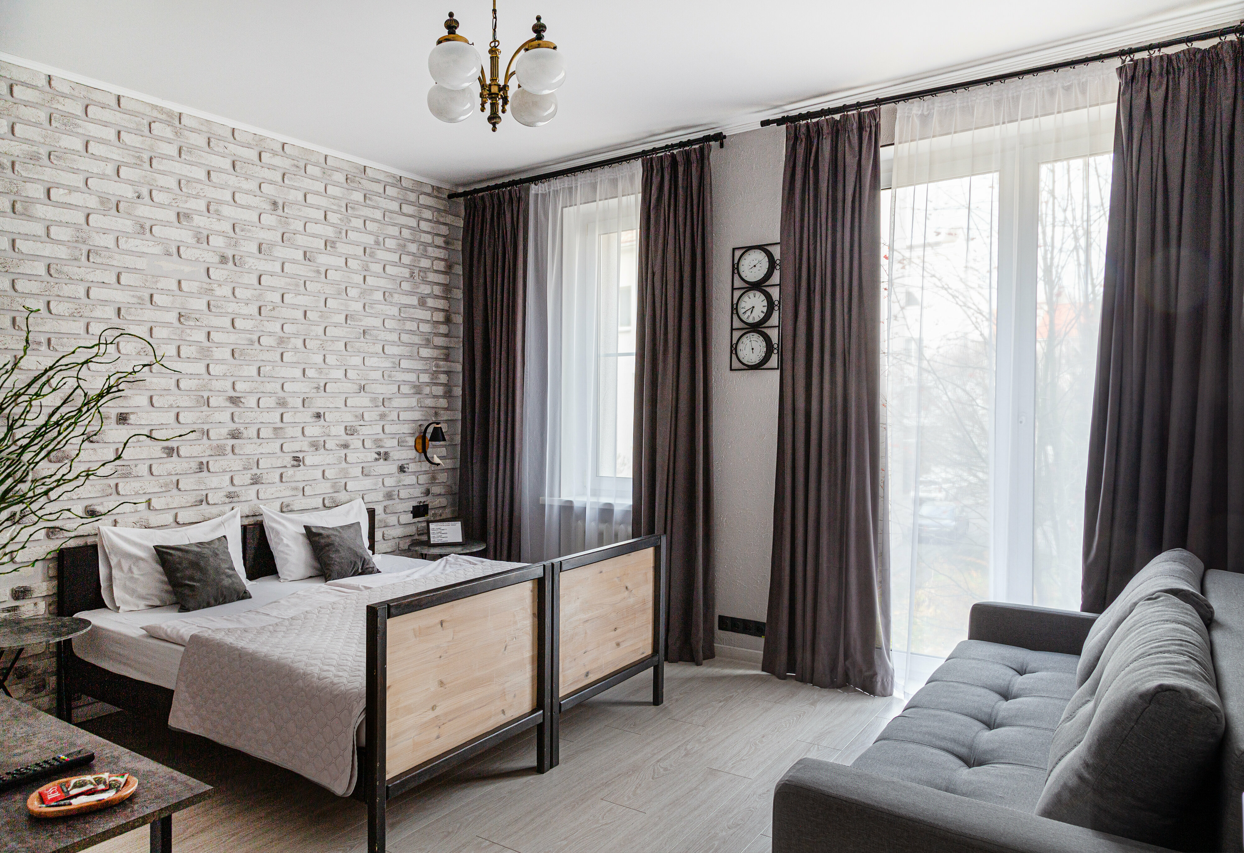 Cемейный номер с собственной ванной комнатой