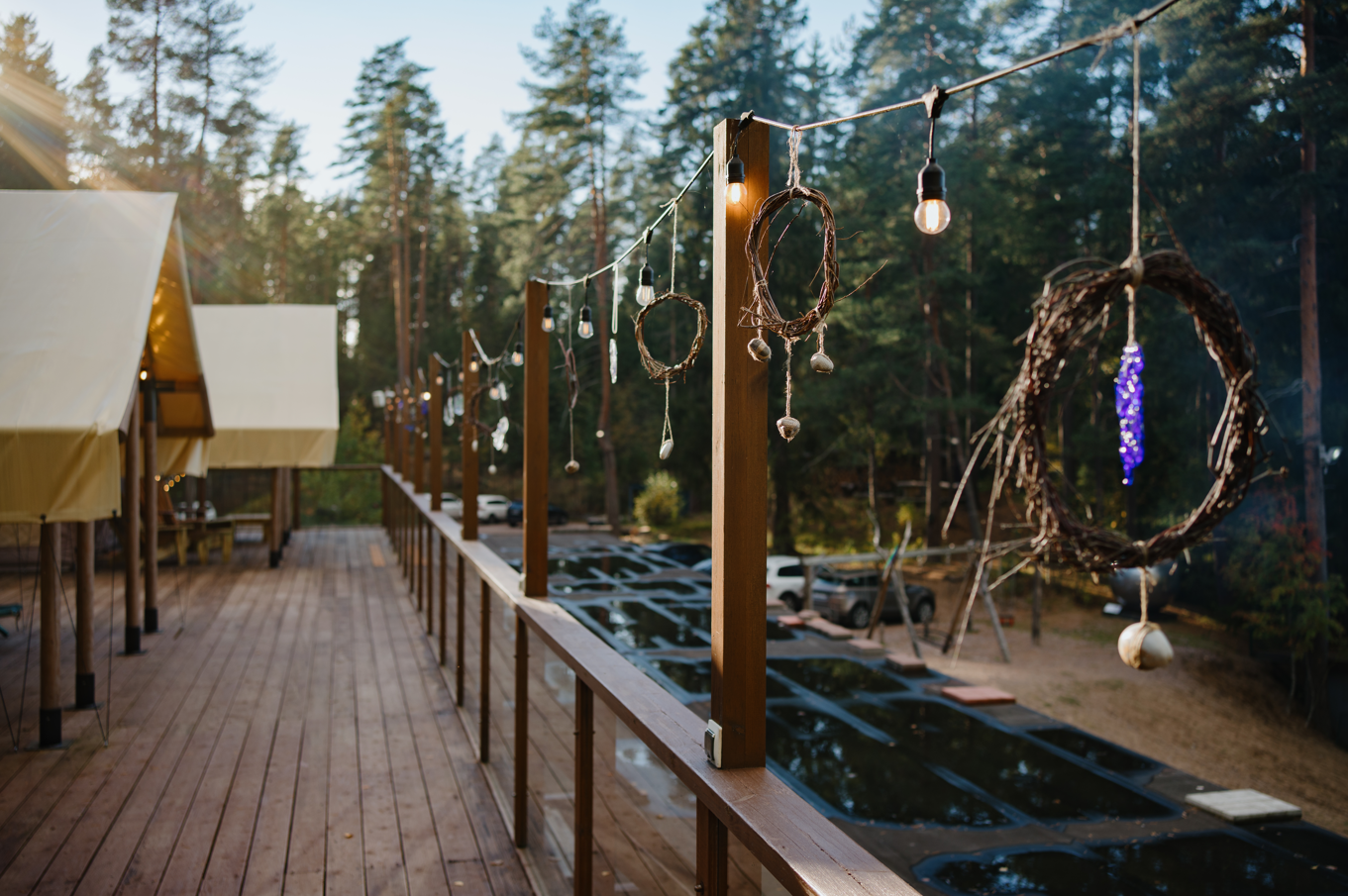 Терраса с 2 лоджами