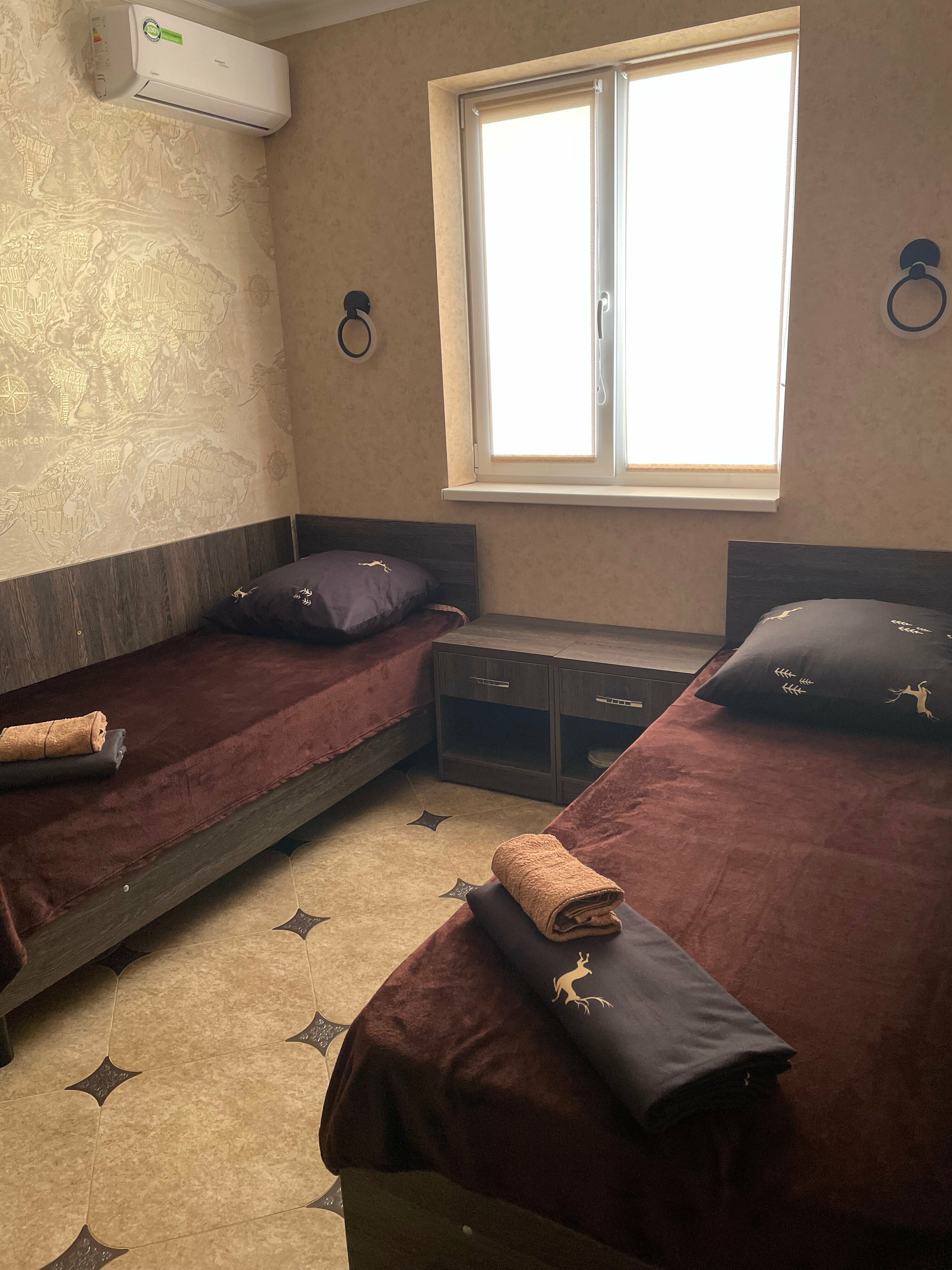 Бюджетный двухместный номер с 2 отдельными кроватями