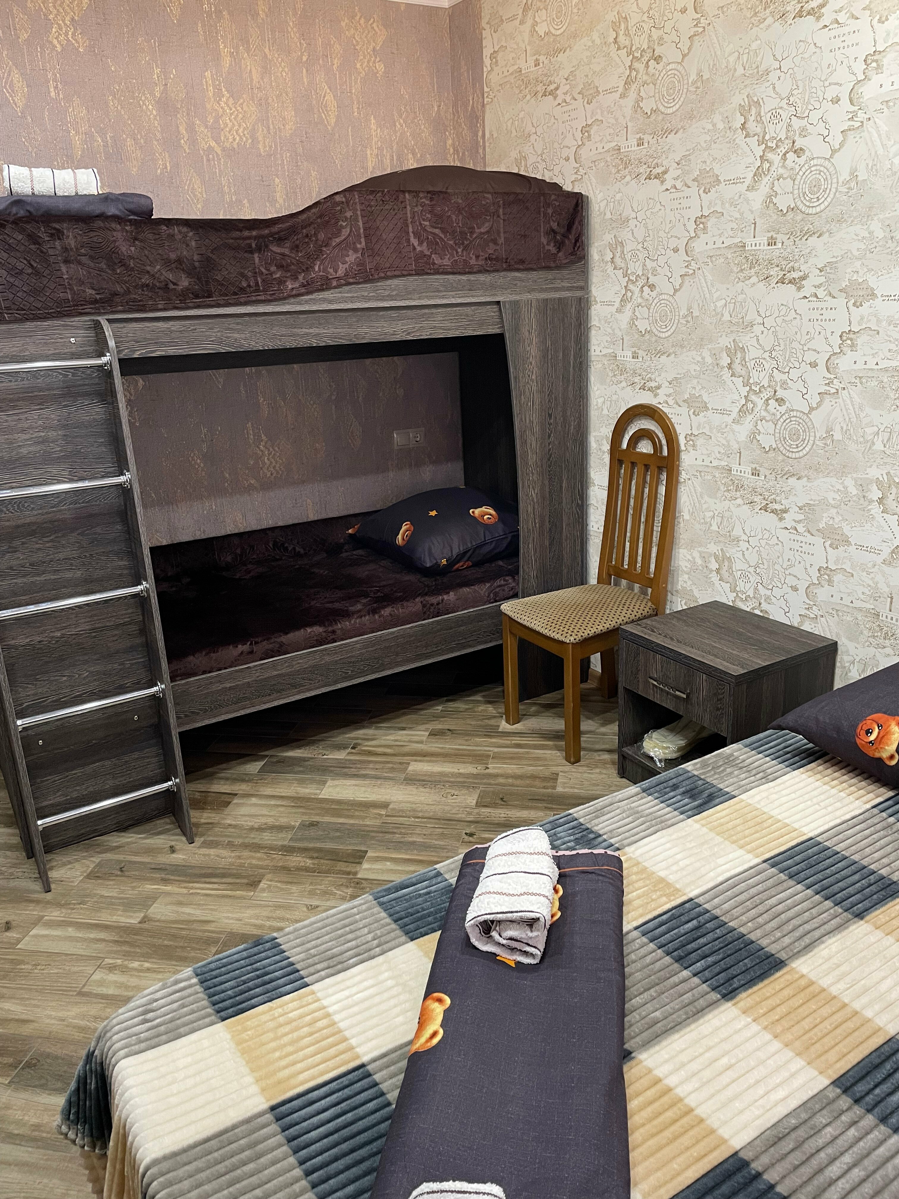 Семейный номер с душем