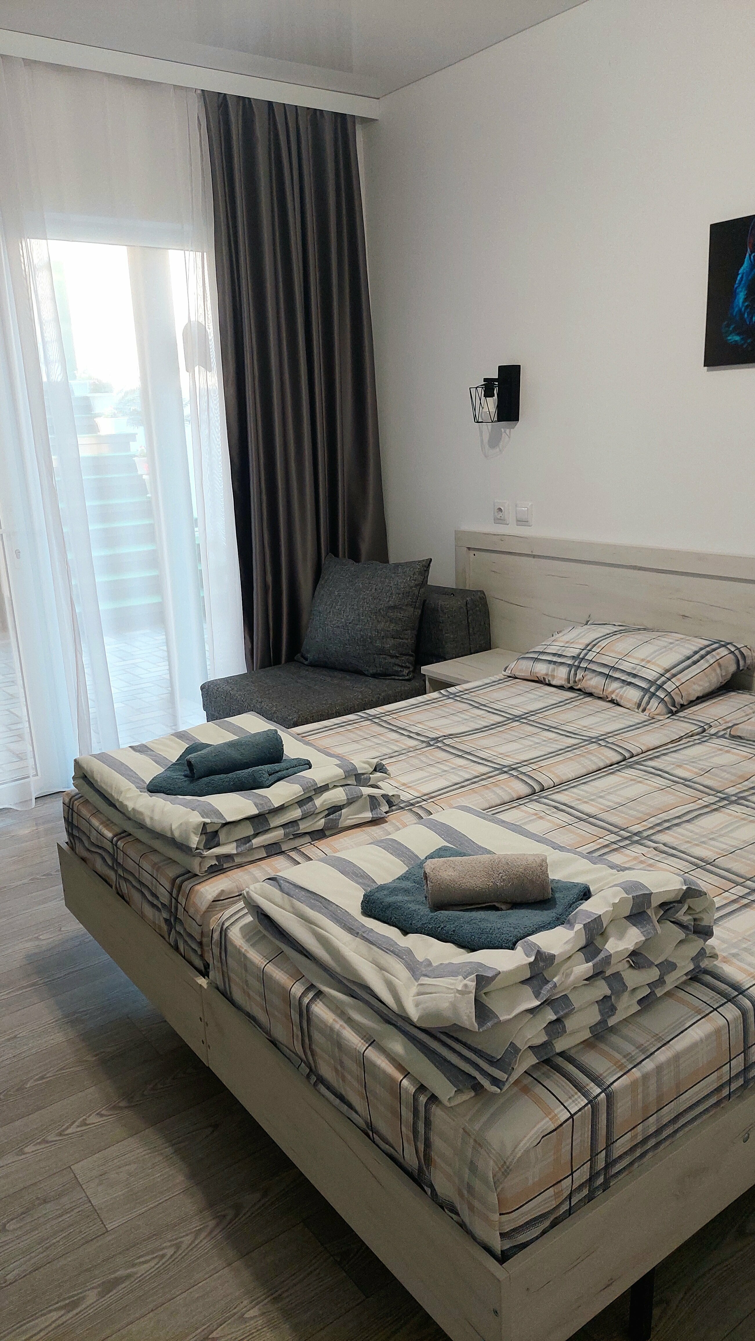 Двухместный номер Делюкс с 1 кроватью или 2 отдельными кроватями, вид на бассейн