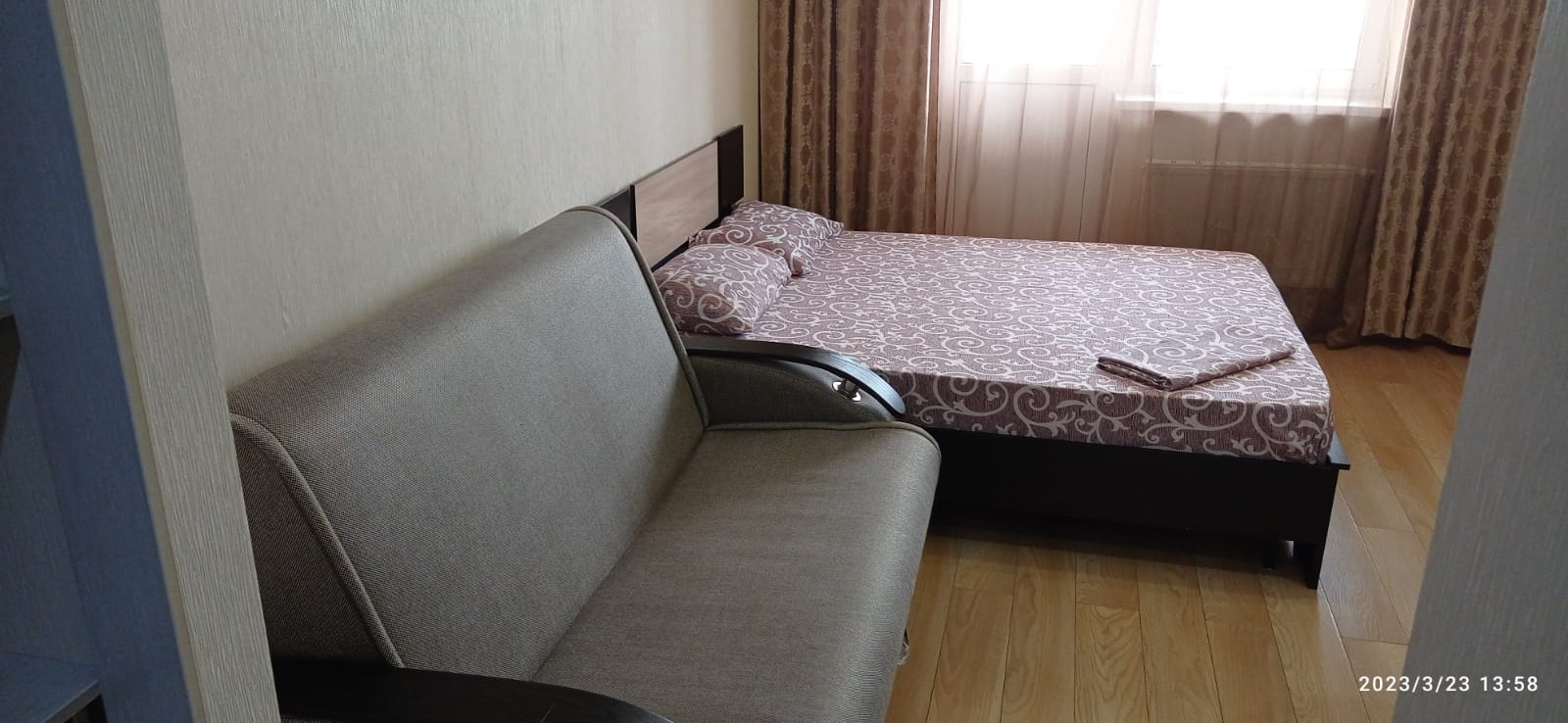 Четырехместный номер с видом на город