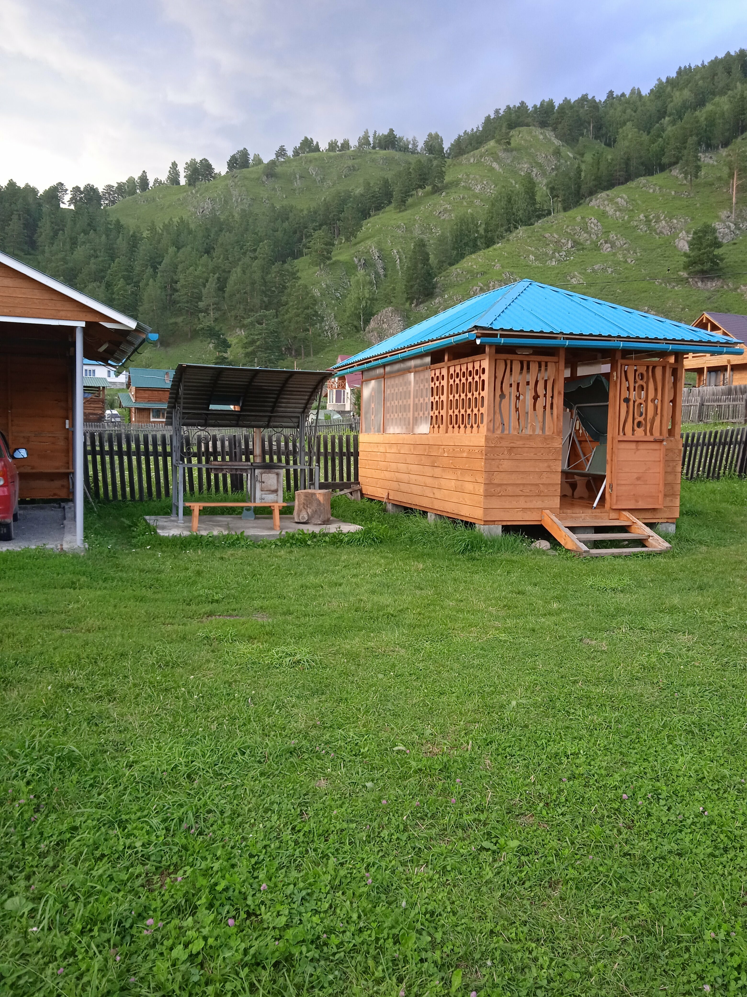 Двухместный номер с 1 кроватью и видом на горы