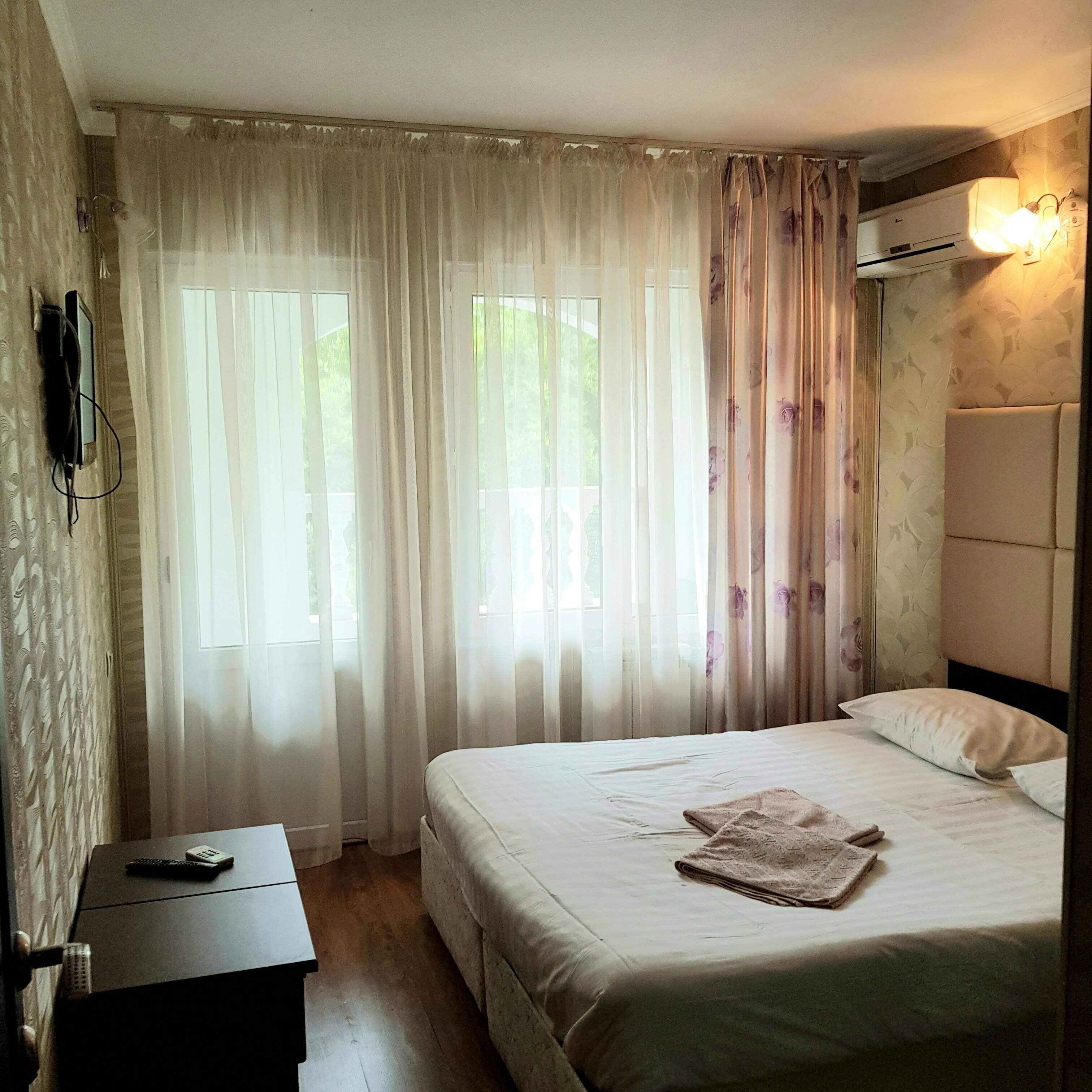 Двухместный номер с 1 кроватью и балконом