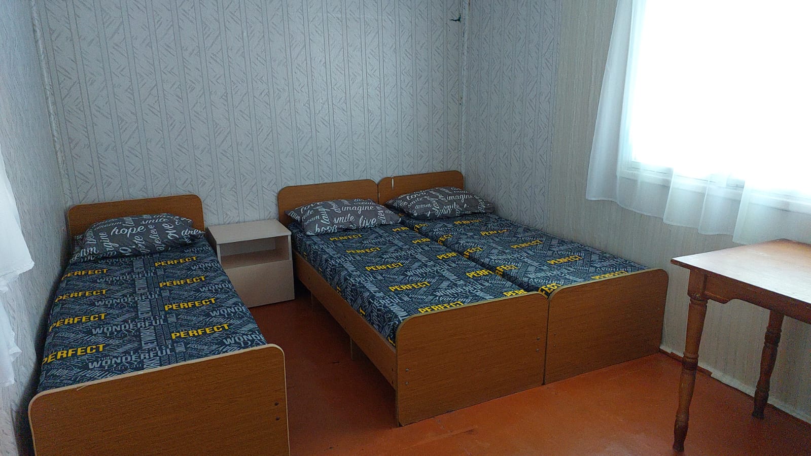 Бюджетный трехместный номер