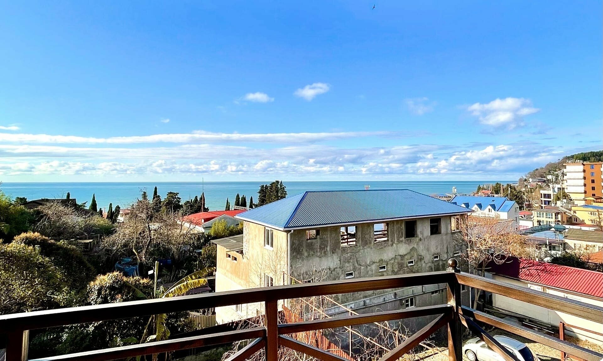 Трехместный номер Делюкс с видом на море