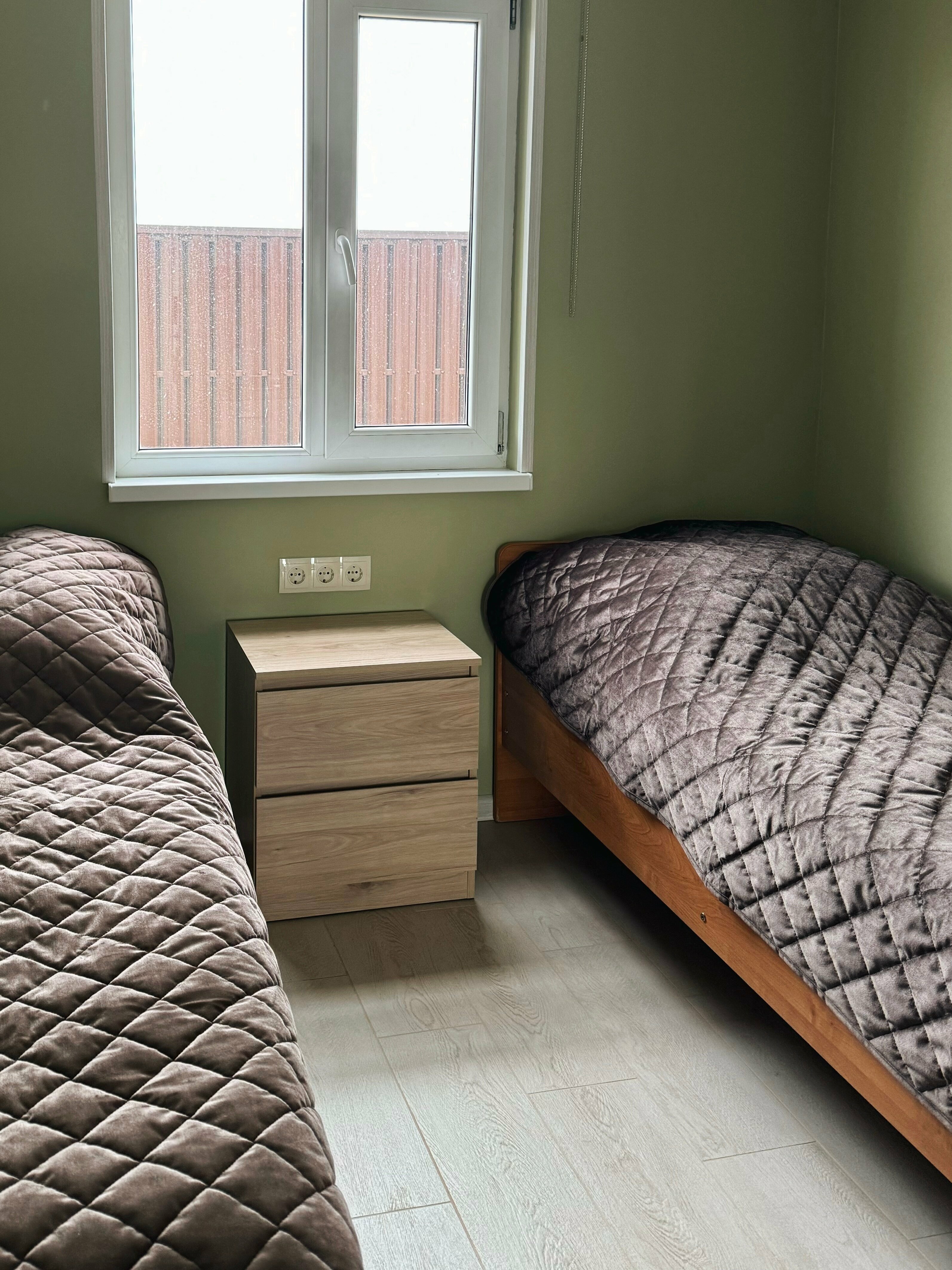 Двухместный номер с 2 отдельными кроватями и душем