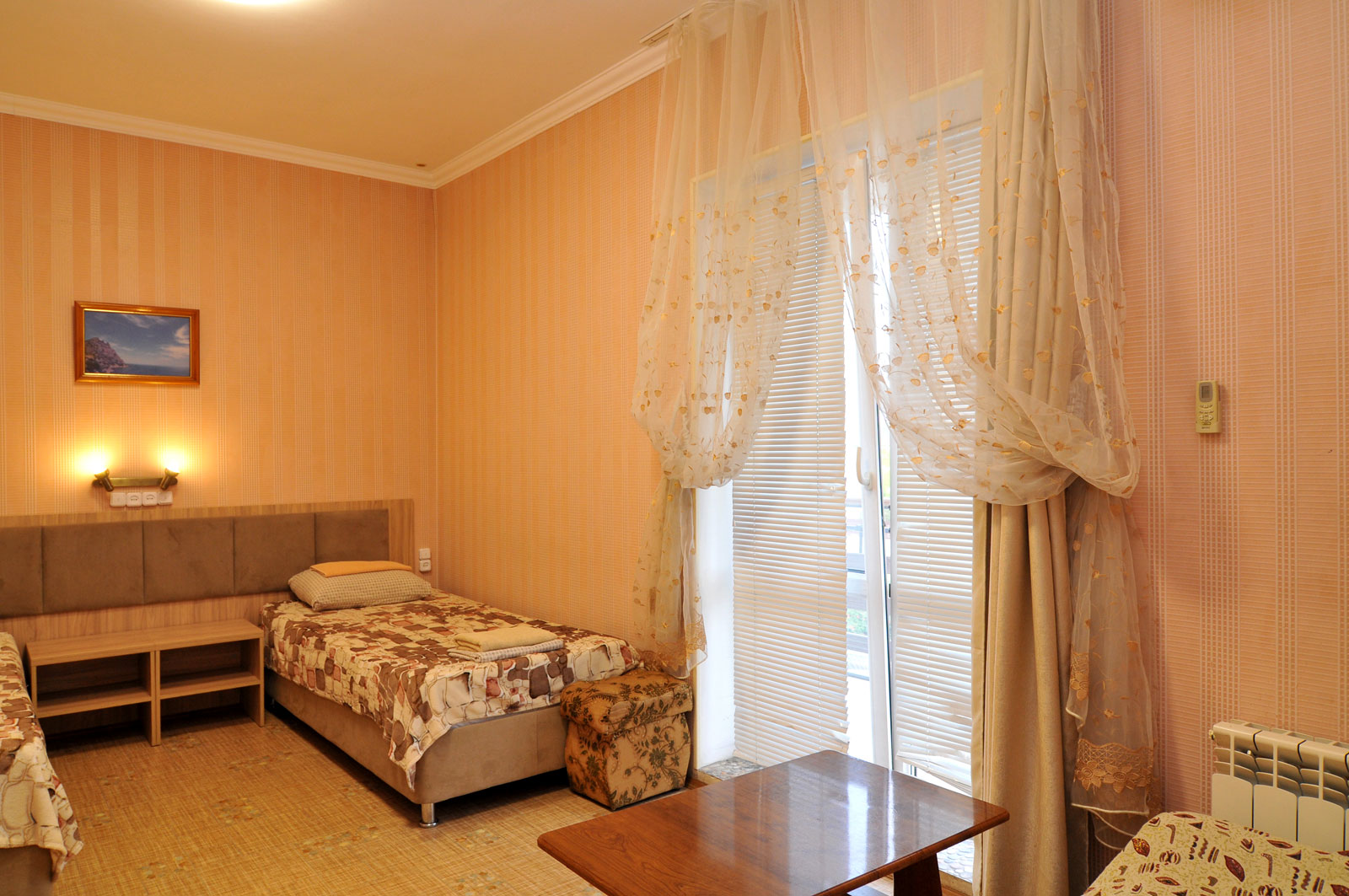 Двухместный номер с 1 кроватью или 2 отдельными кроватями и балконом