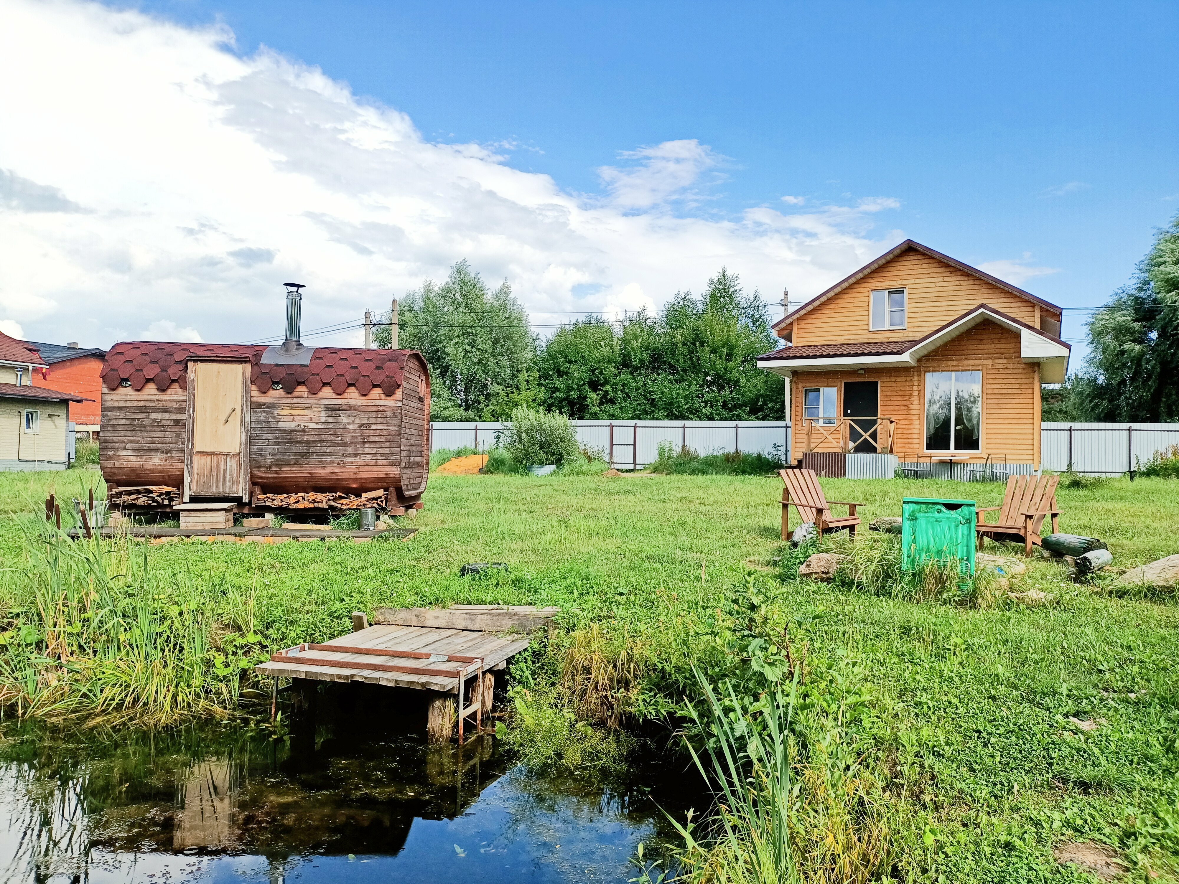 Дом с видом на озеро