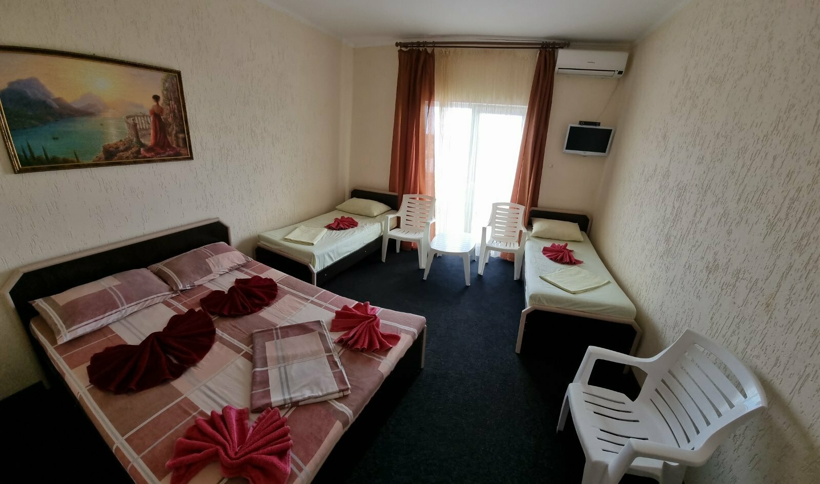 Четырехместный номер Делюкс