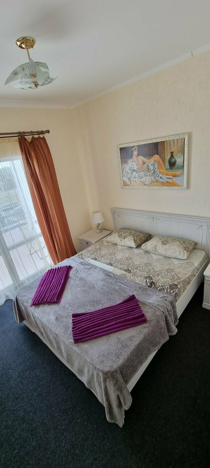 Двухместный номер Делюкс с 1 кроватью и балконом