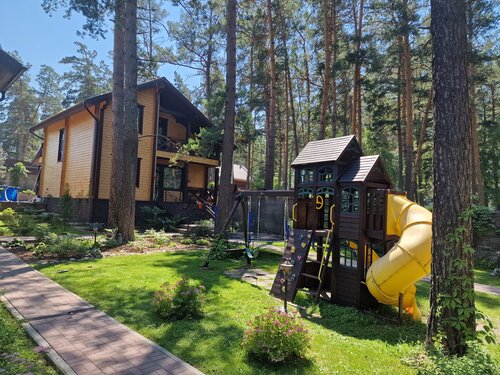 Коттедж с видом на лес в Усадьба Горный Алтай