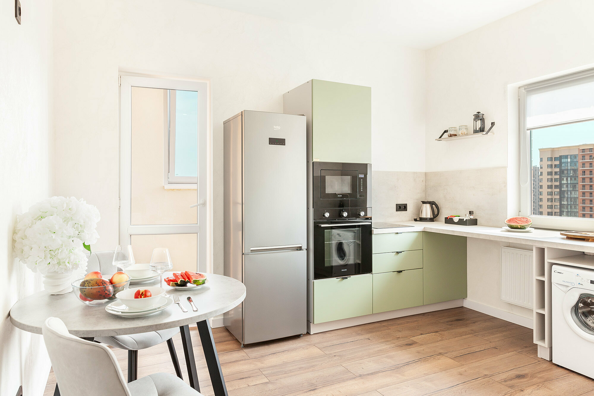 Апартаменты с 1 спальней