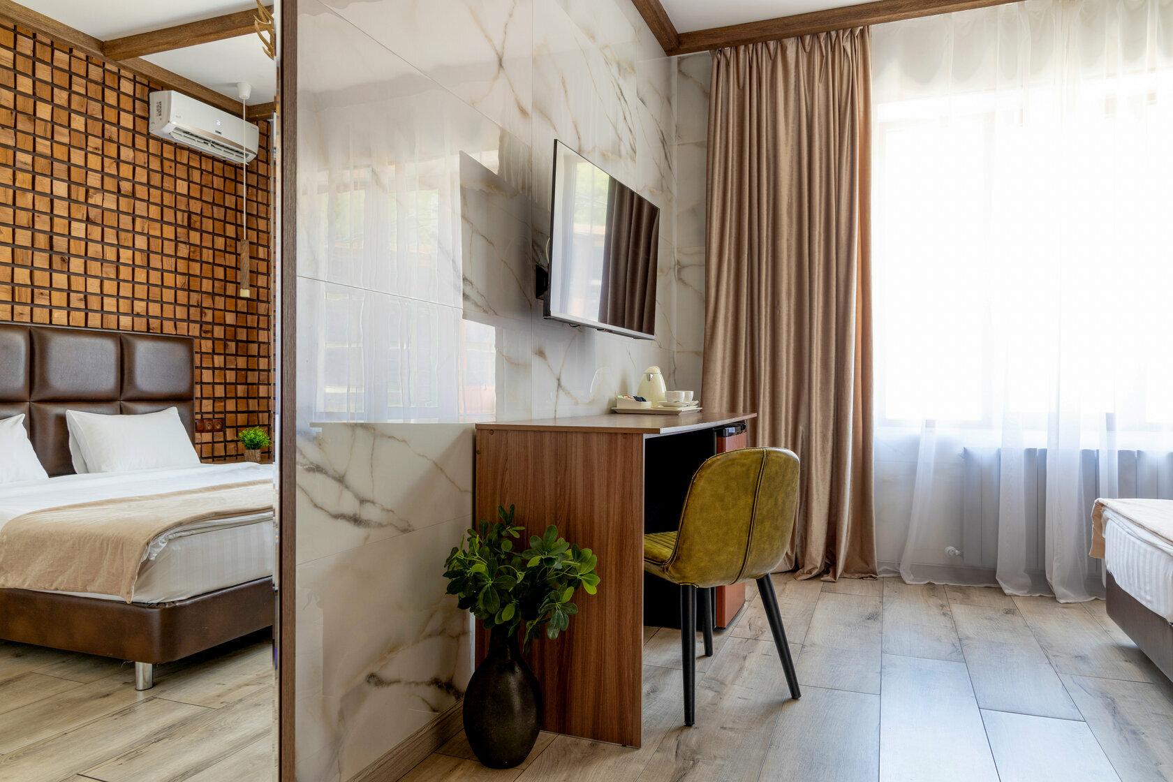 Стандартный двухместный номер с 1 кроватью или 2 отдельными кроватями