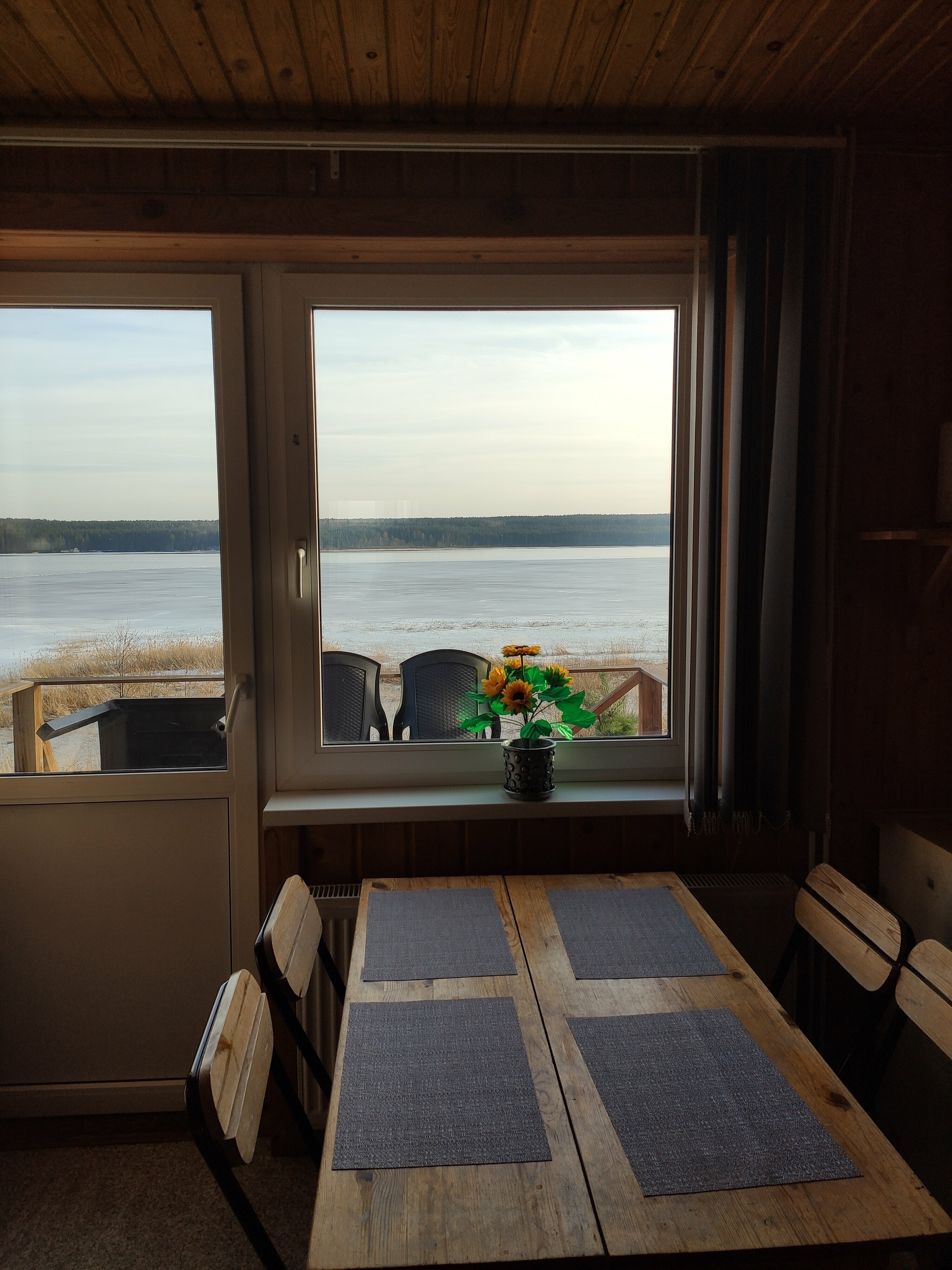 Апартаменты с видом на озеро