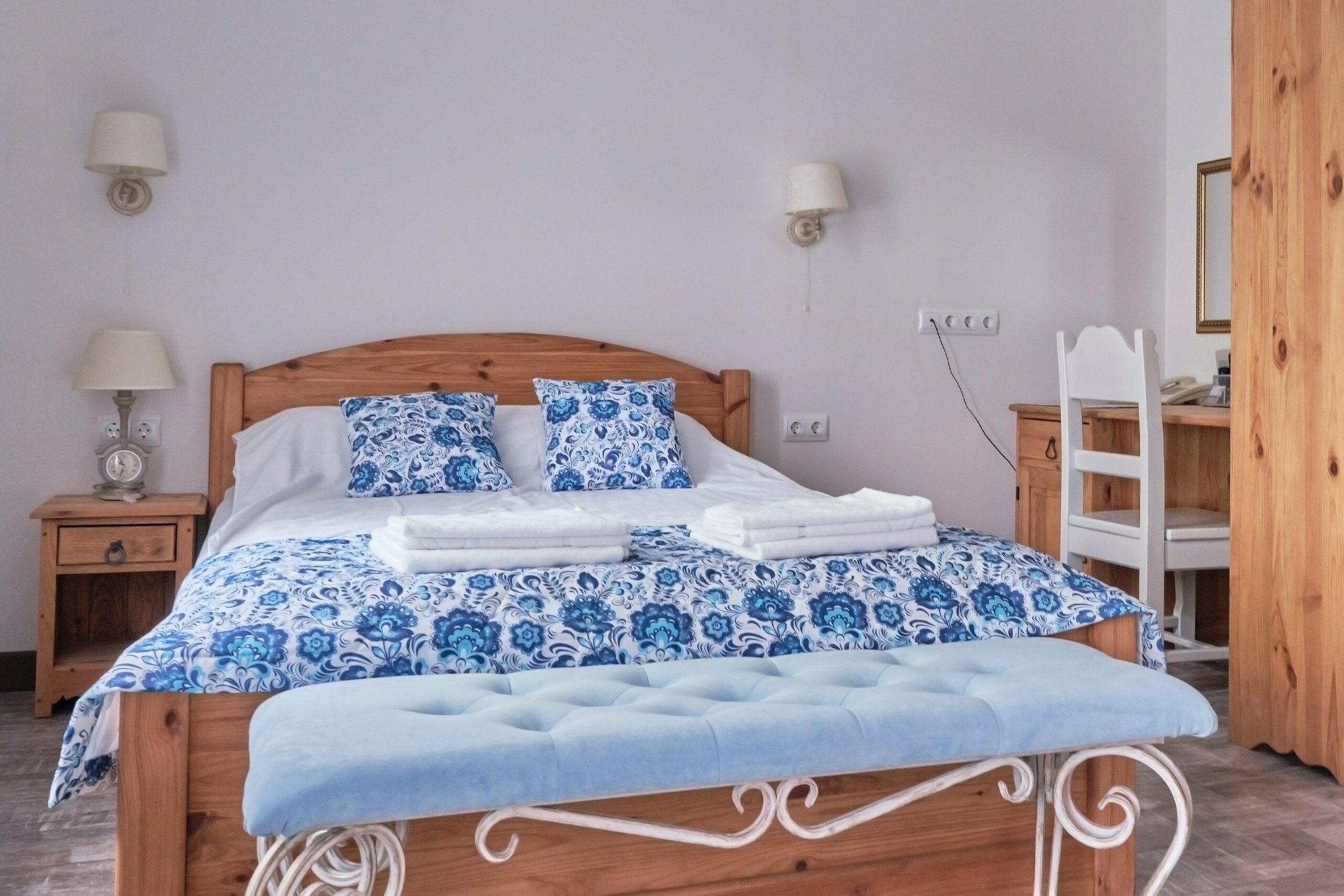 Небольшой двухместный номер с 1 кроватью