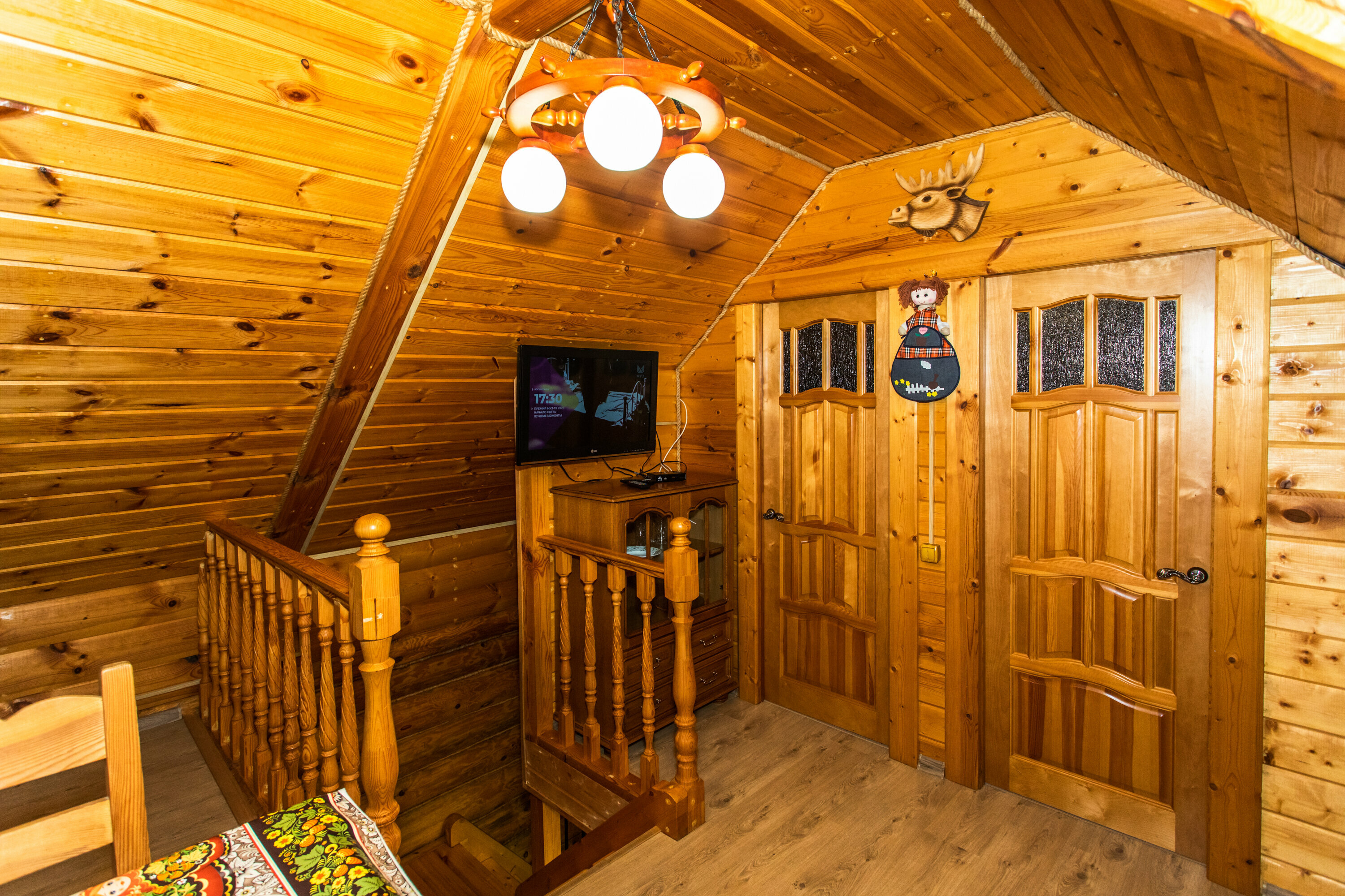 Двухуровневый четырехместный номер