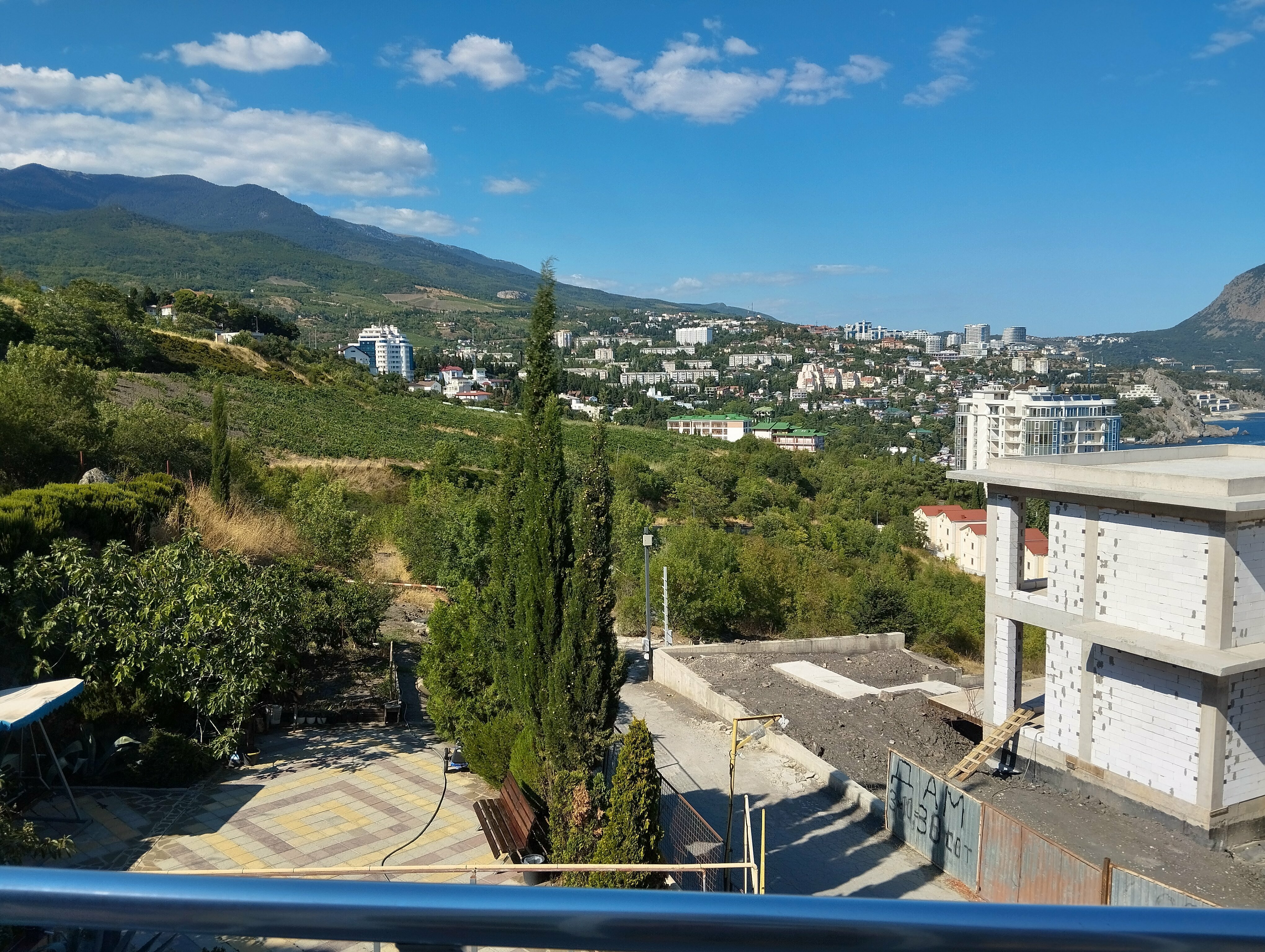 Двухместный номер с 1 кроватью и балконом, вид на море