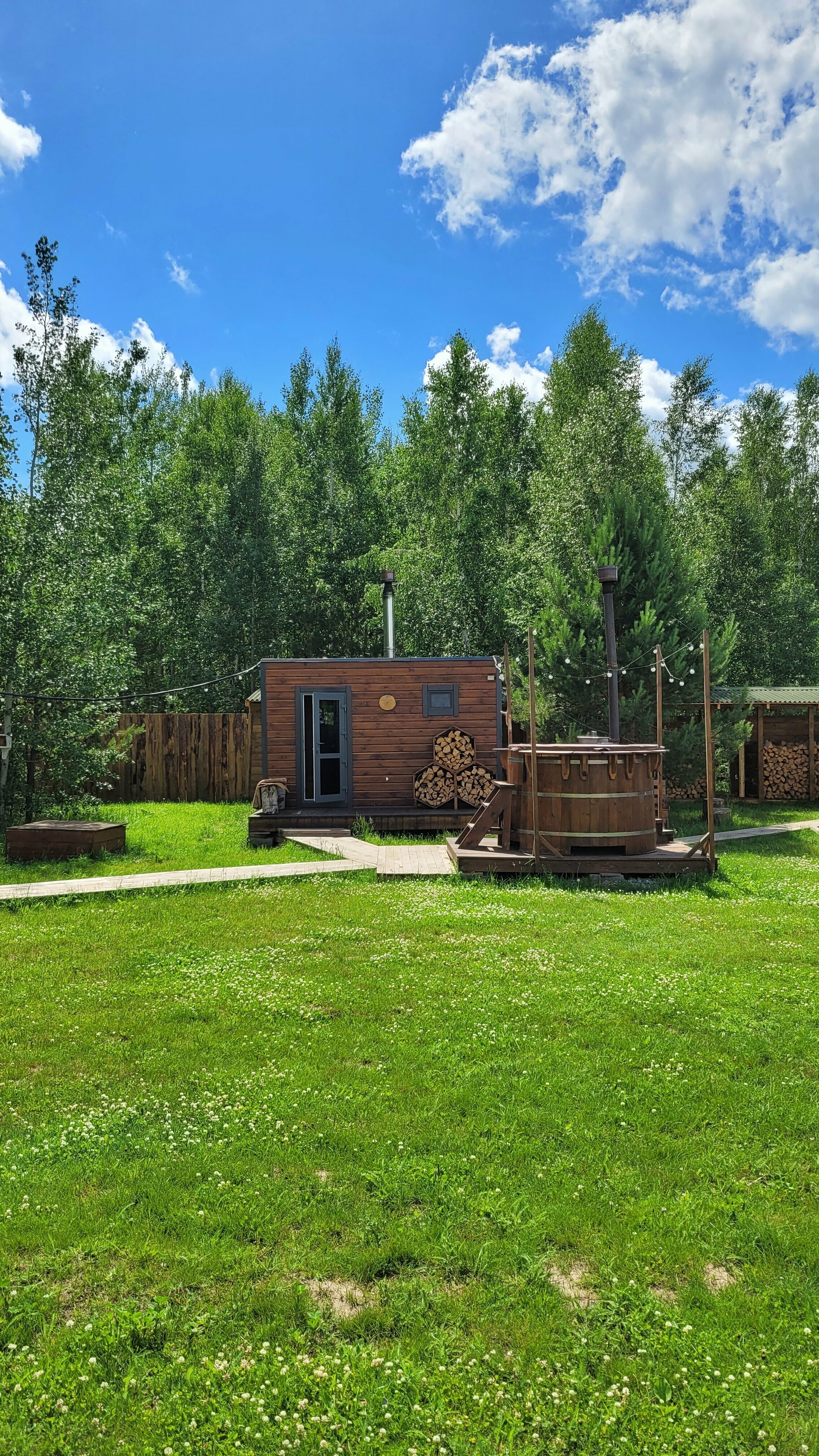 Двухместный номер с 1 кроватью и террасой