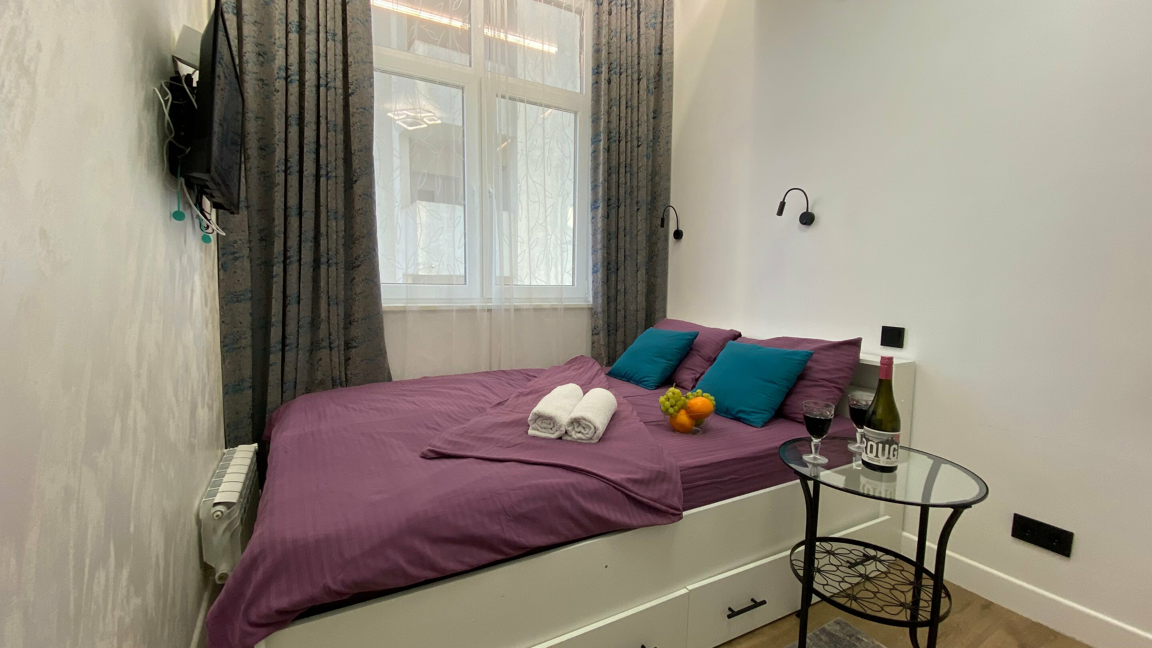 Небольшой двухместный номер с 1 кроватью