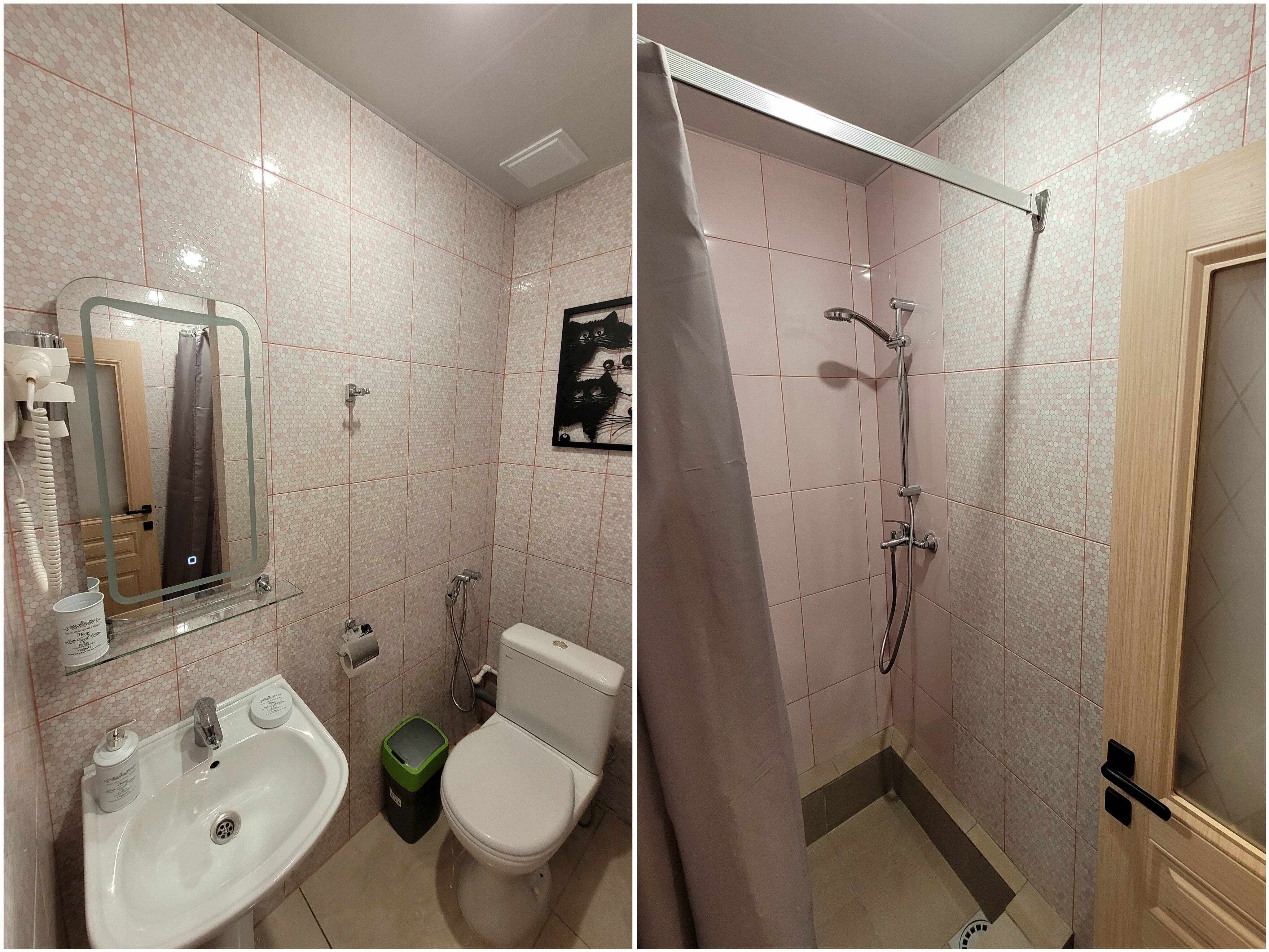 Четырехместный номер с видом на горы