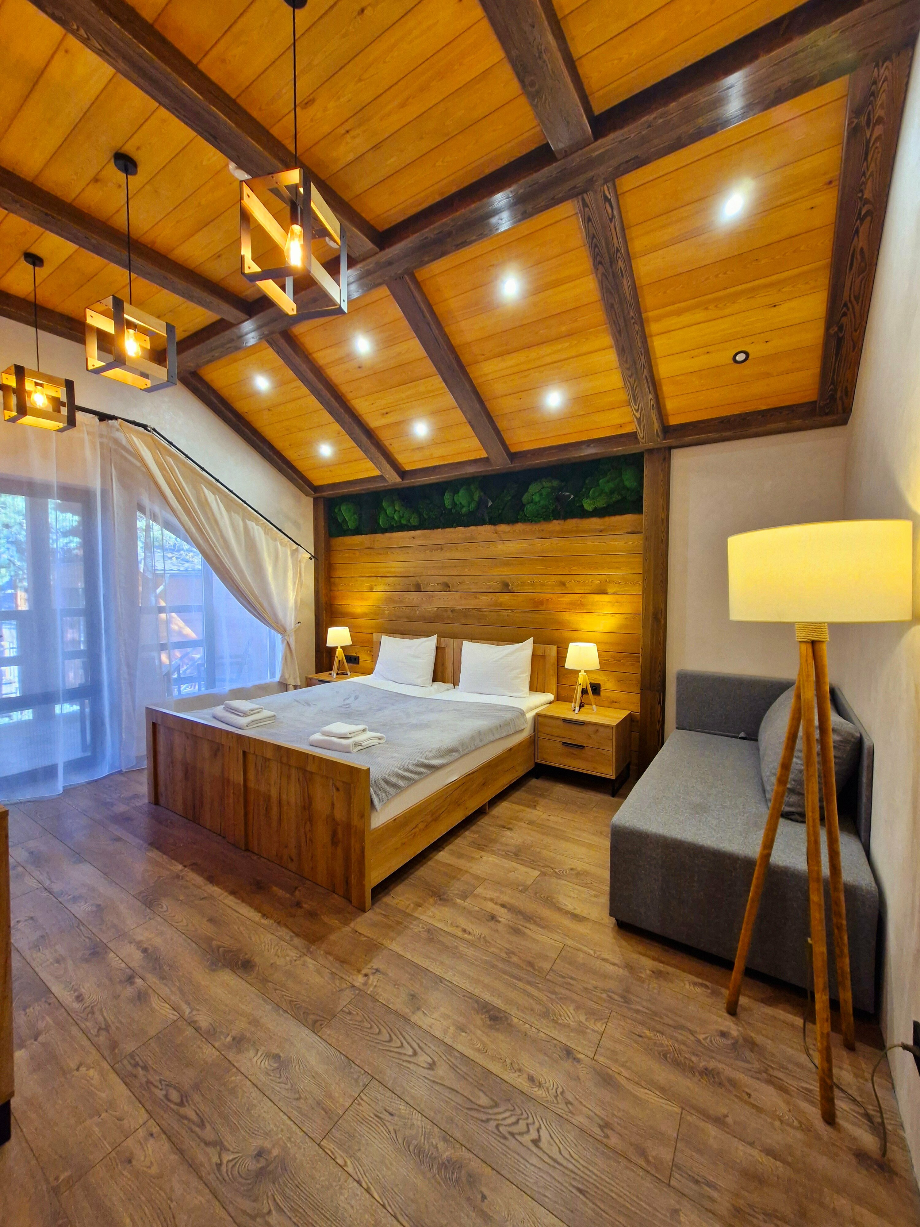 Семейный апартамент с большим балконом