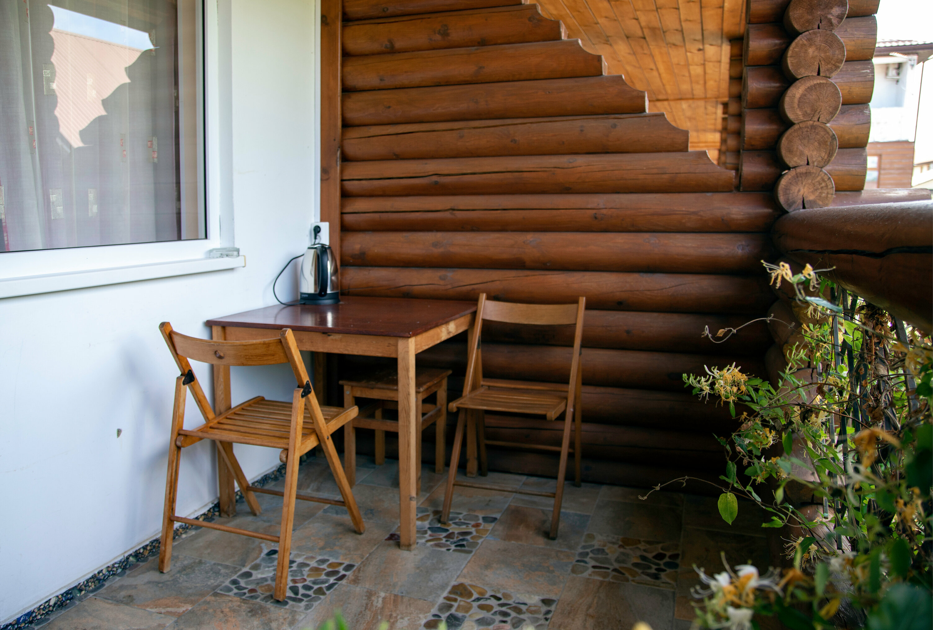 Двухместный номер с 2 отдельными кроватями и балконом