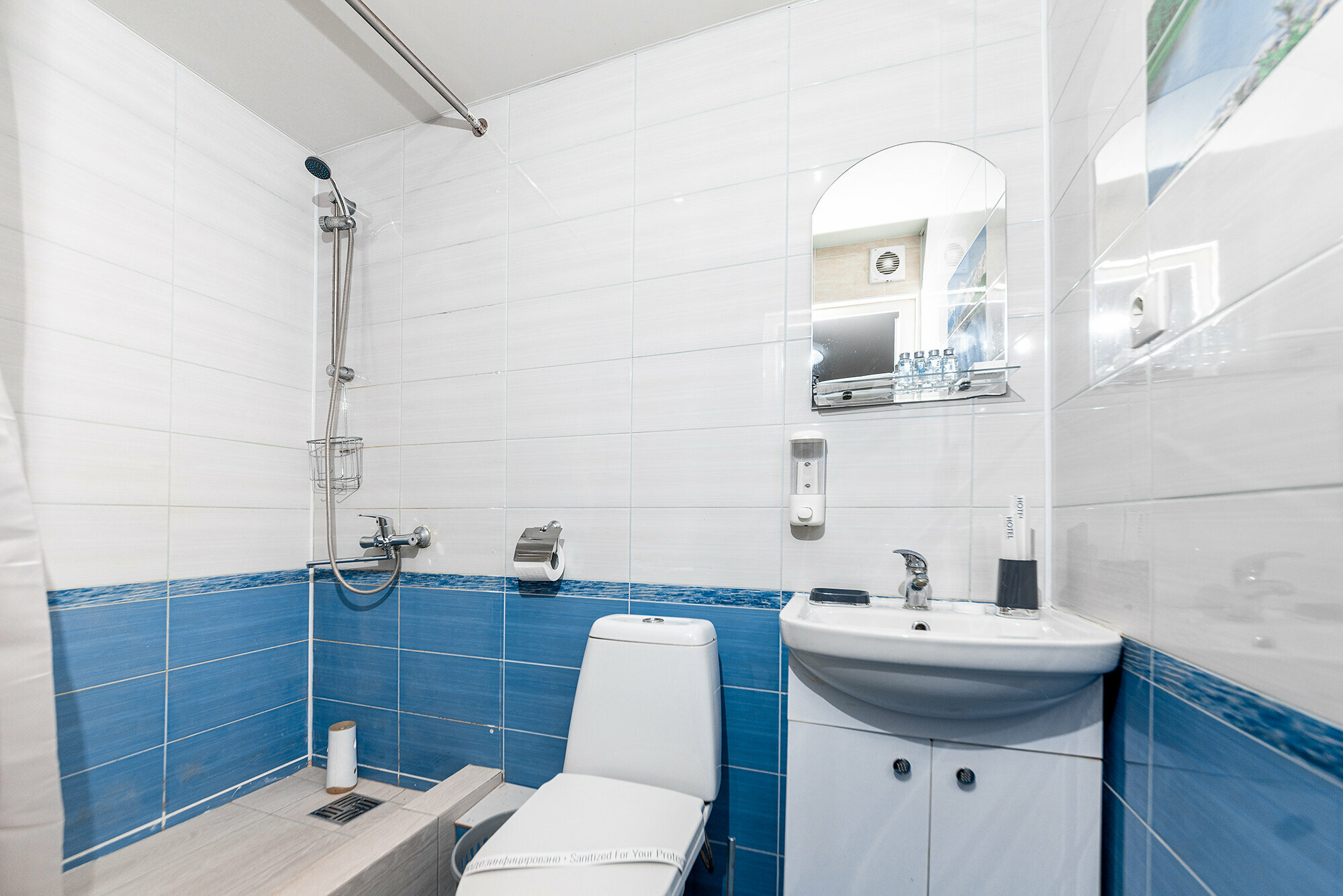 Двухместный номер с 1 кроватью и собственной ванной комнатой