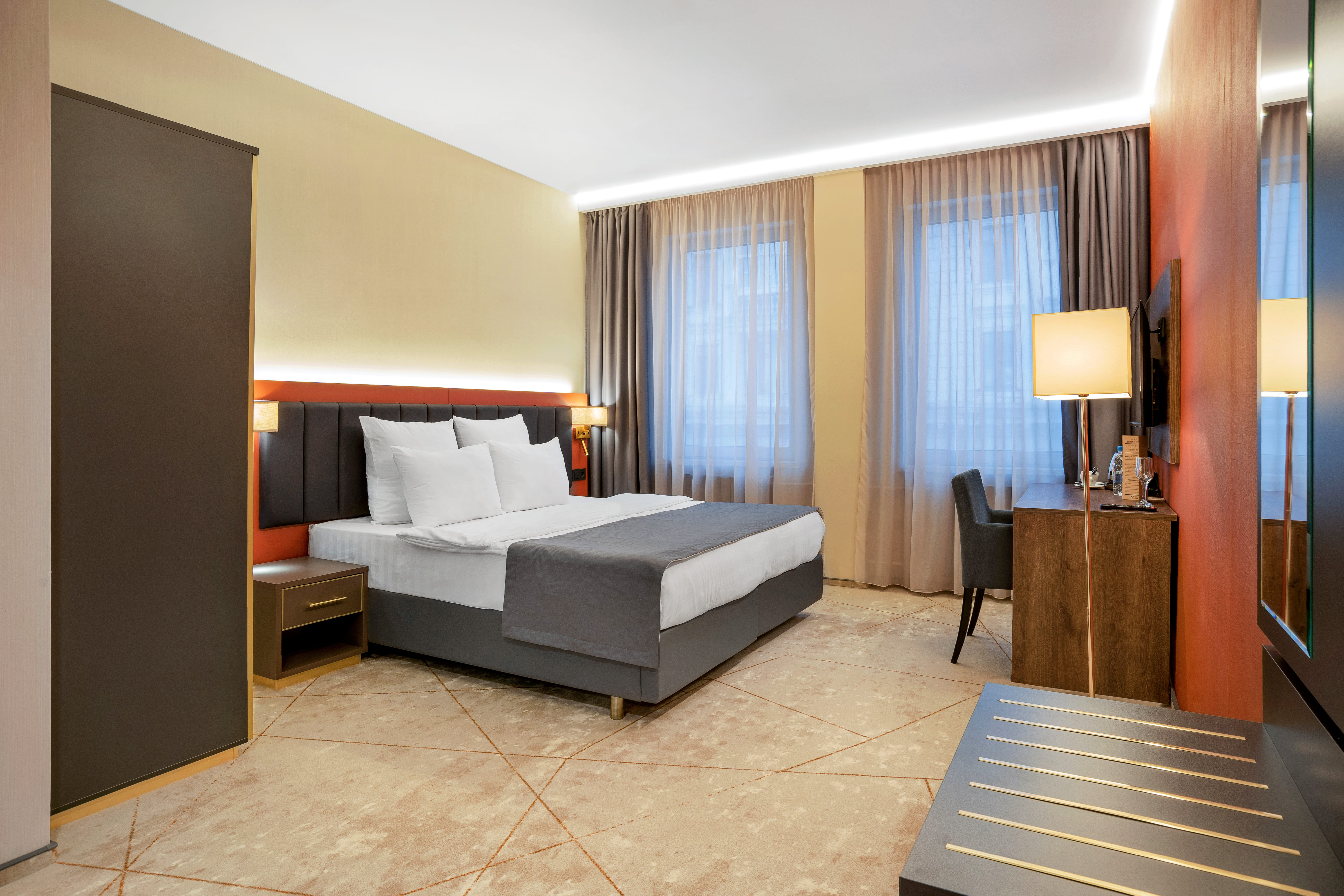 Двухместный номер Делюкс с 1 кроватью или 2 отдельными кроватями