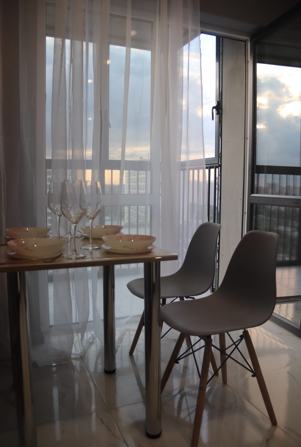 Апартаменты с балконом