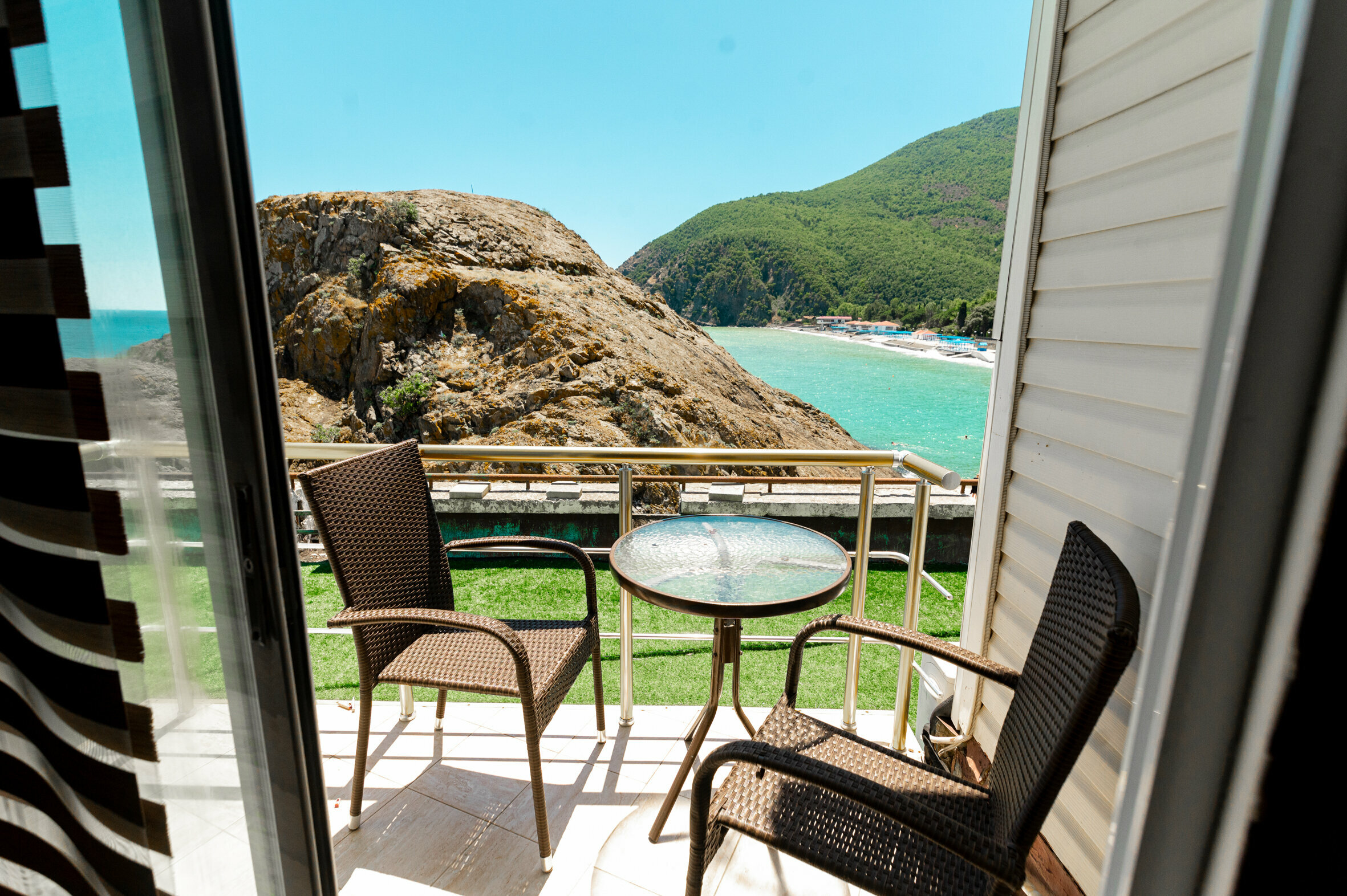 Двухместный номер с 1 кроватью и видом на море