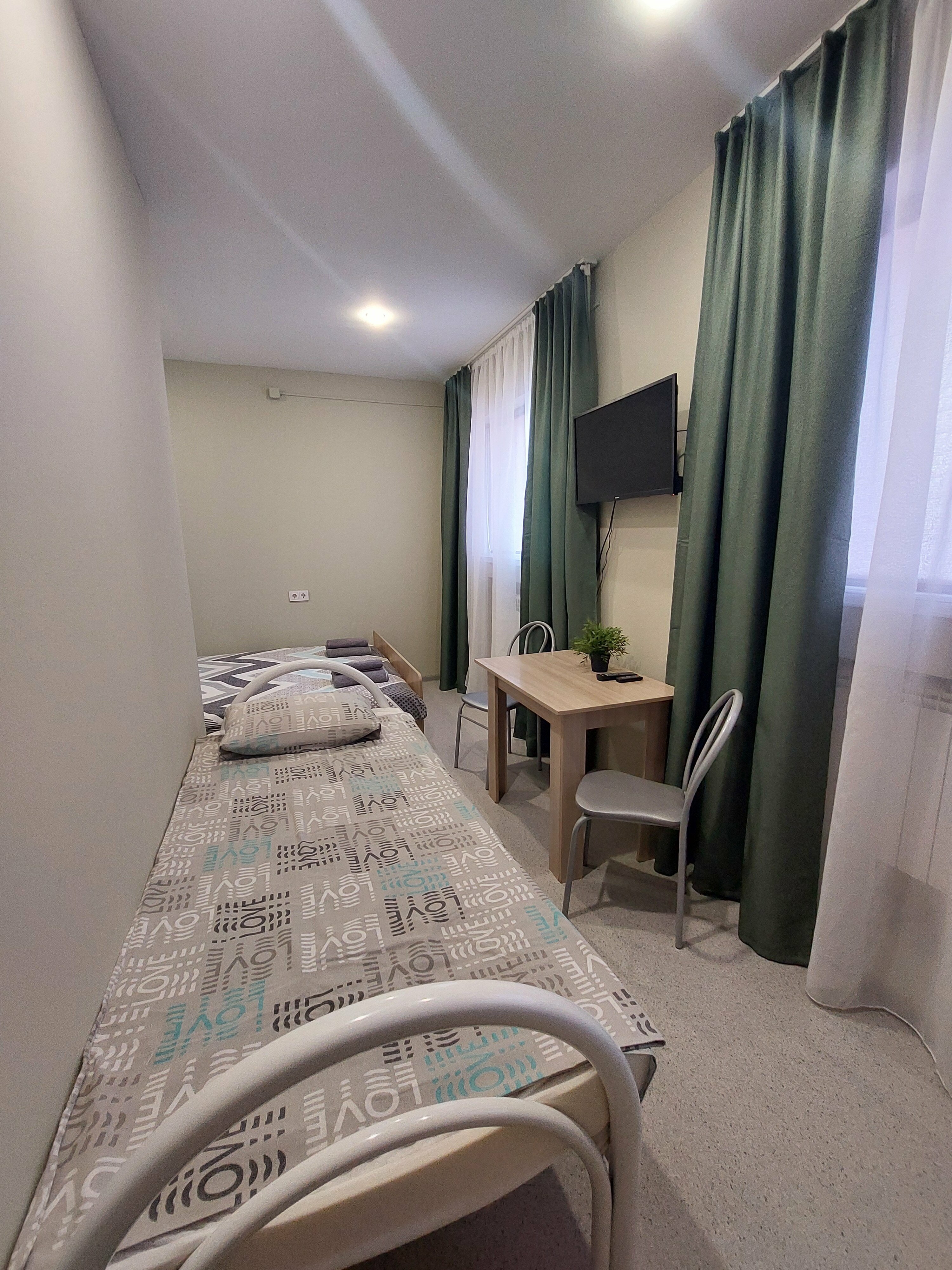 Бюджетный трехместный номер