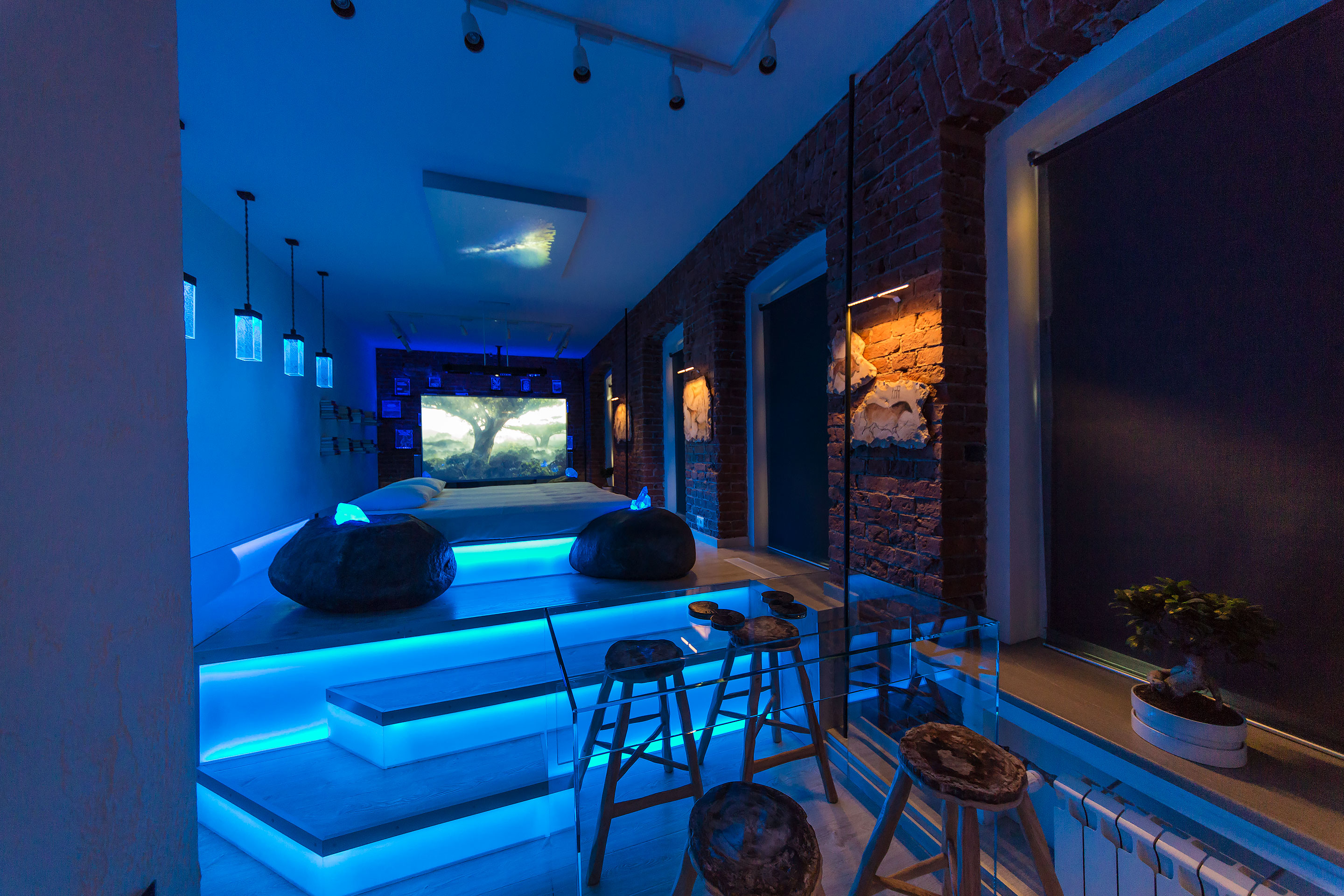 Номер-студия Делюкс с кроватью размера «king-size»