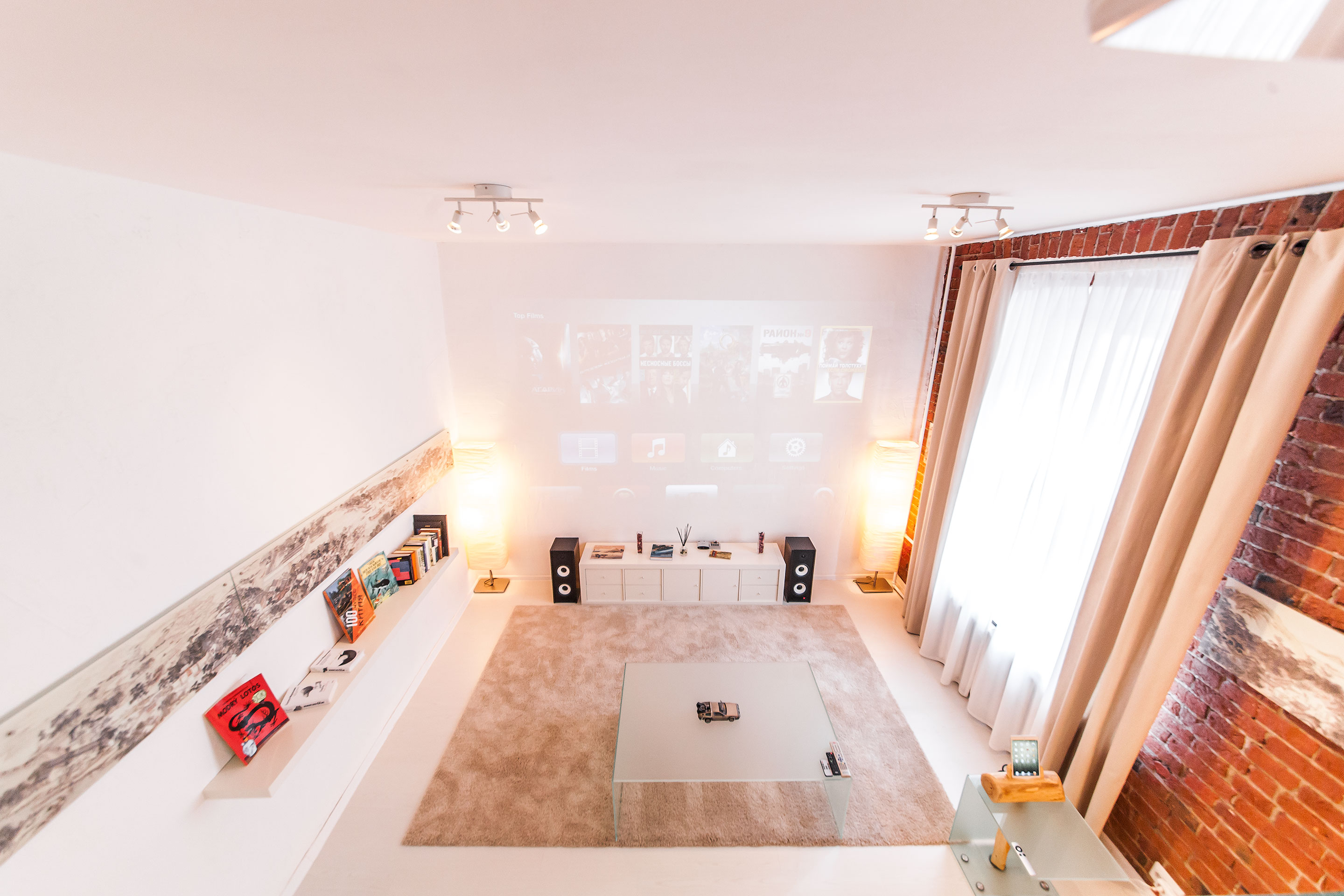 Двухуровневый номер-студия