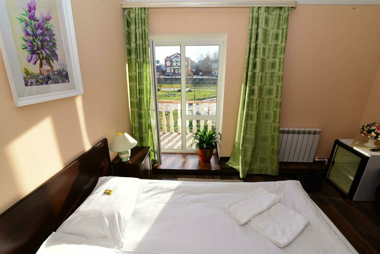 Двухместный номер Делюкс с 1 кроватью и балконом