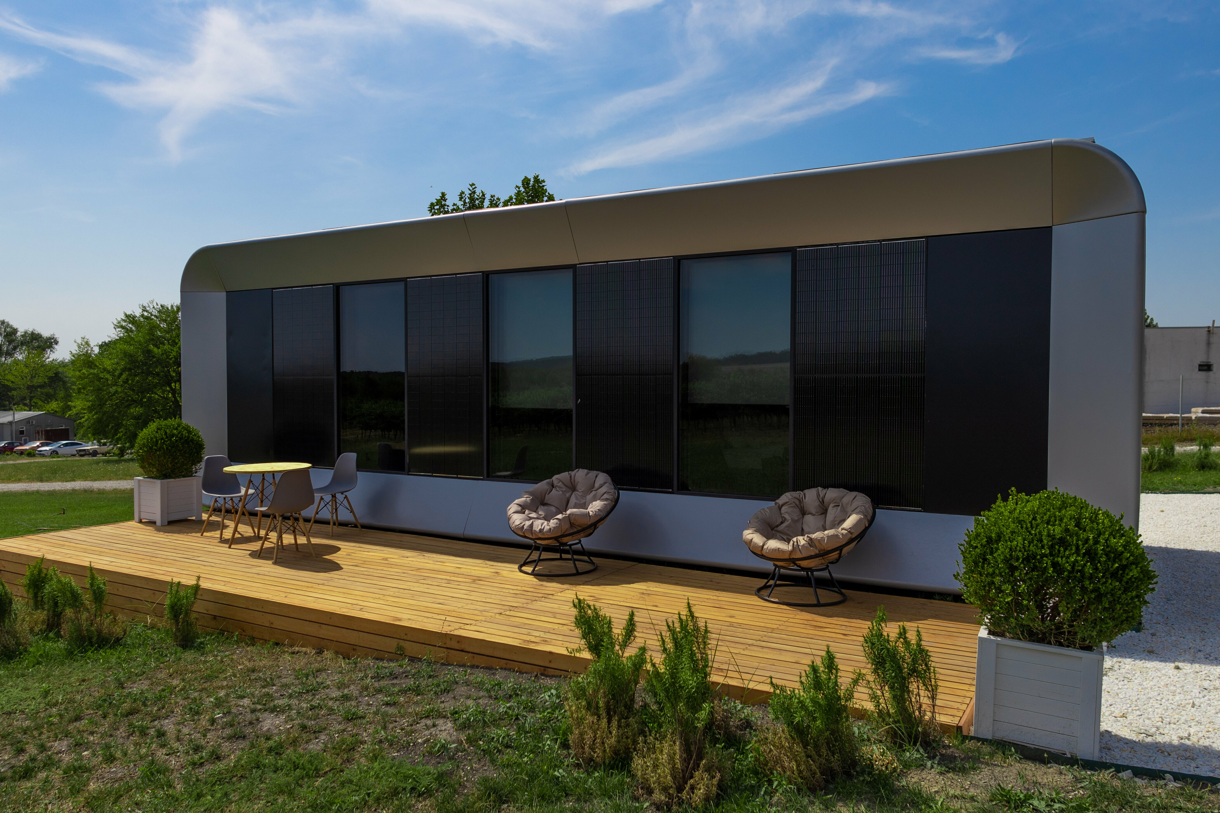 Двухместный номер с 1 кроватью и террасой