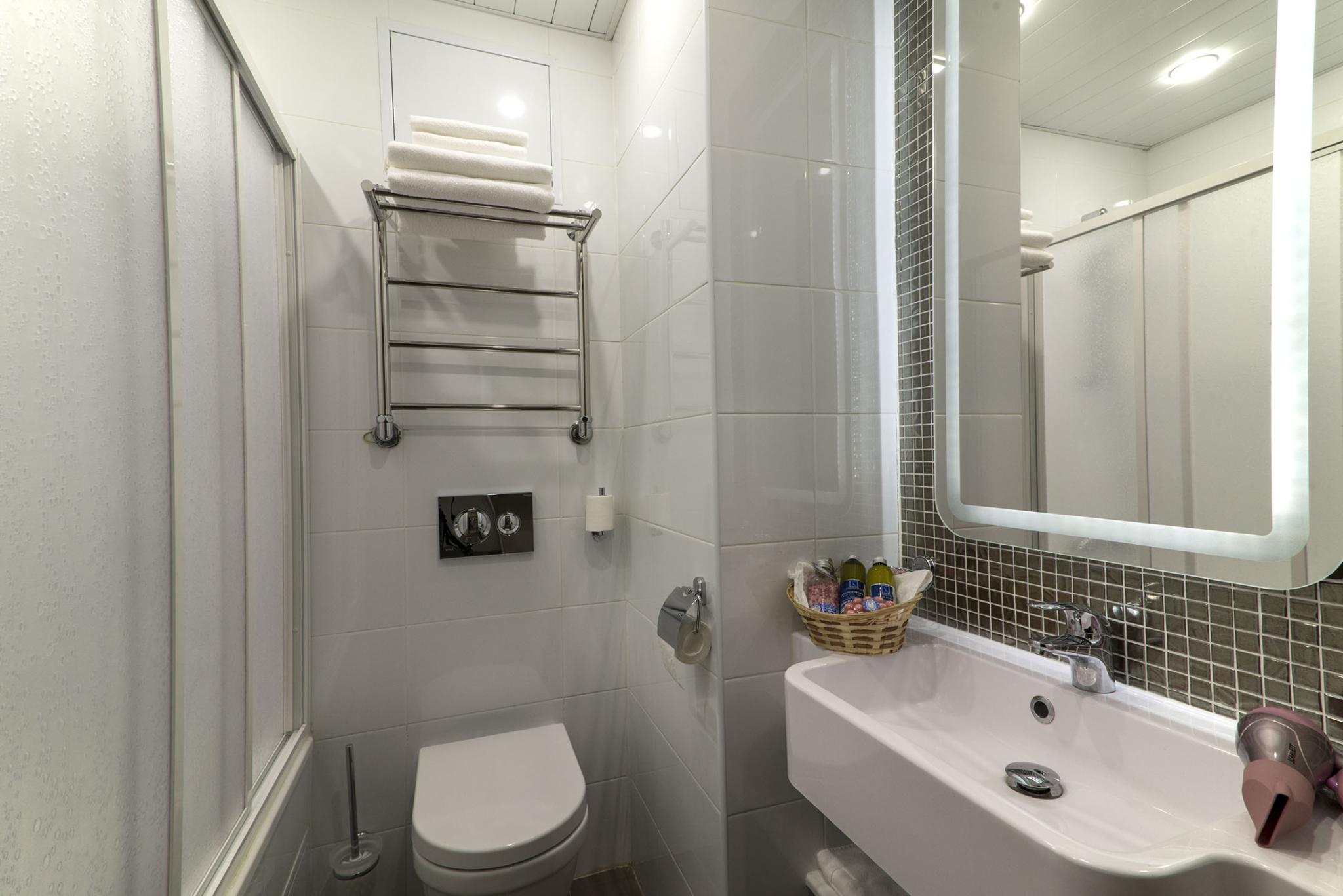 1-комнатные апартаменты улучшенные с 1 двуспальной кроватью