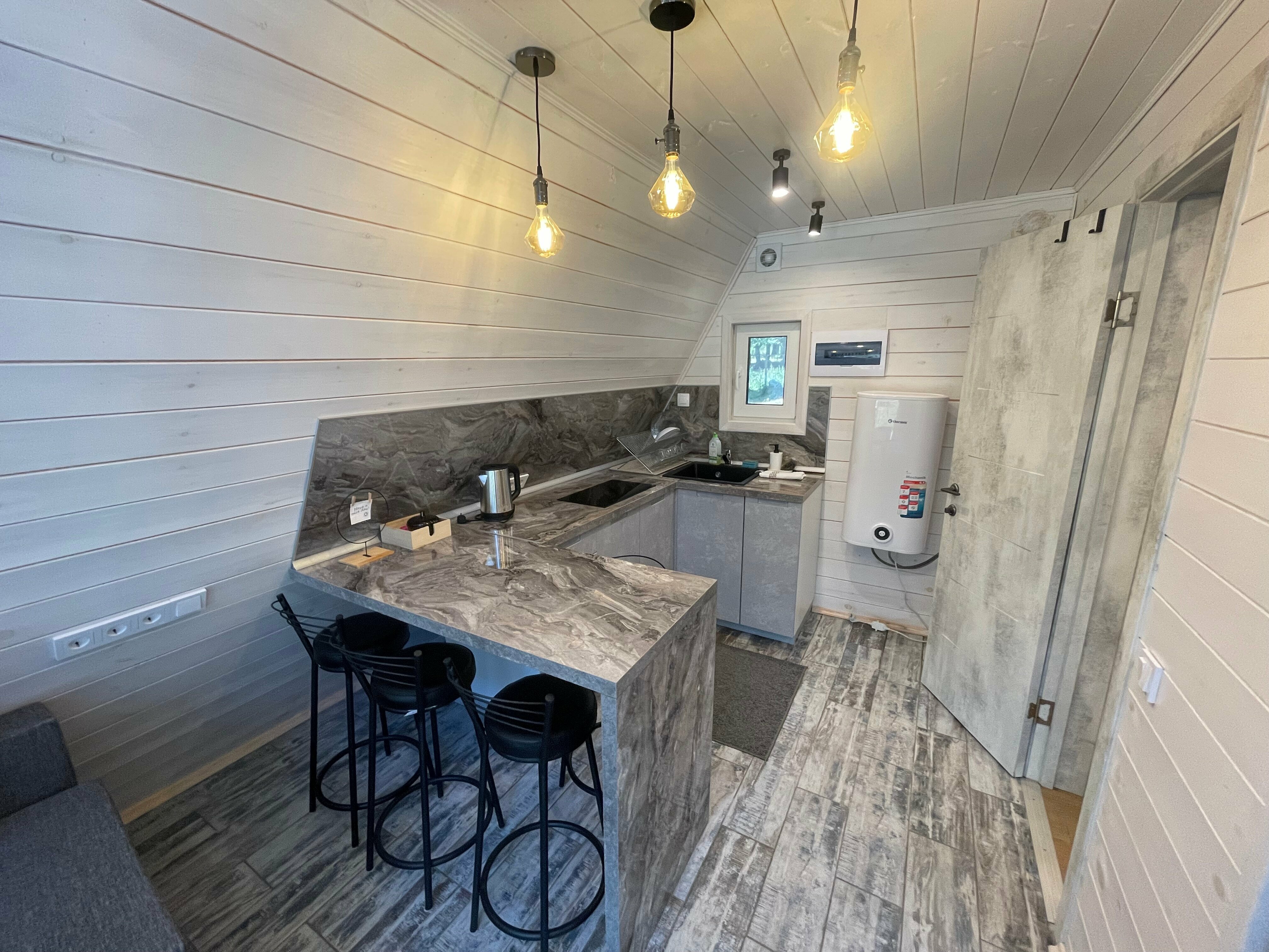 Четырехместный номер с видом на горы