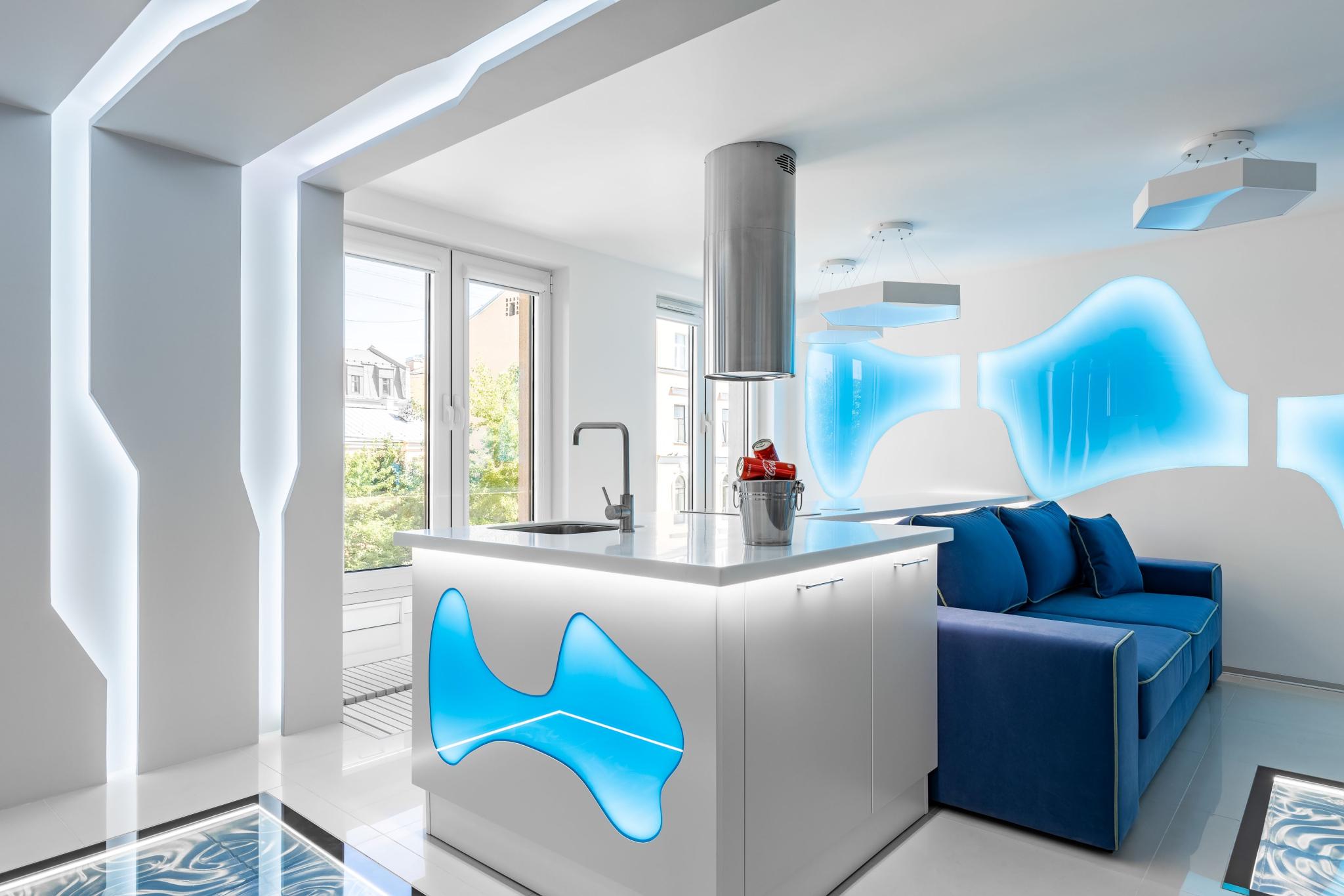 1-комнатные апартаменты улучшенные Космос