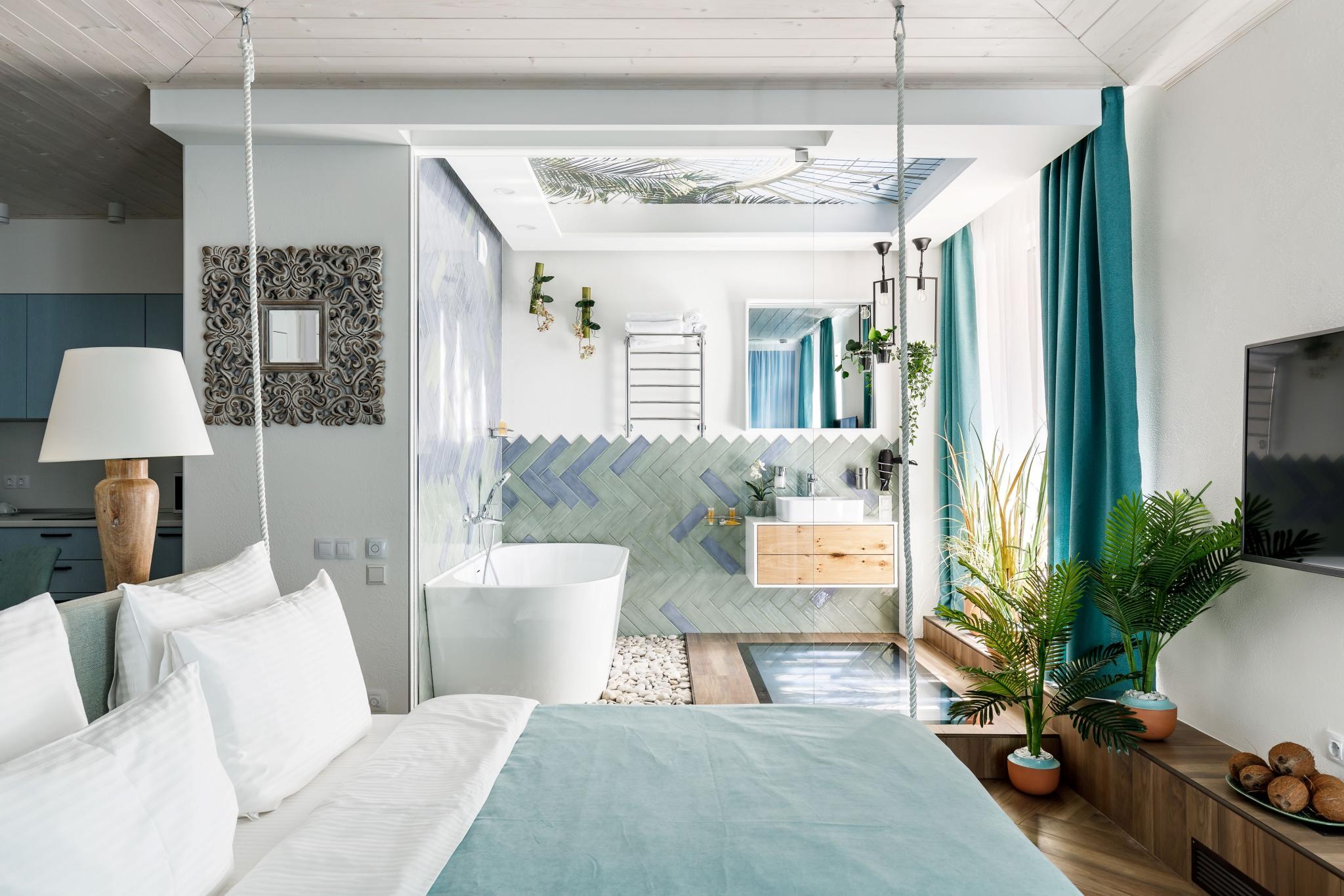 2-комнатные апартаменты люкс Облака и Мальдивы