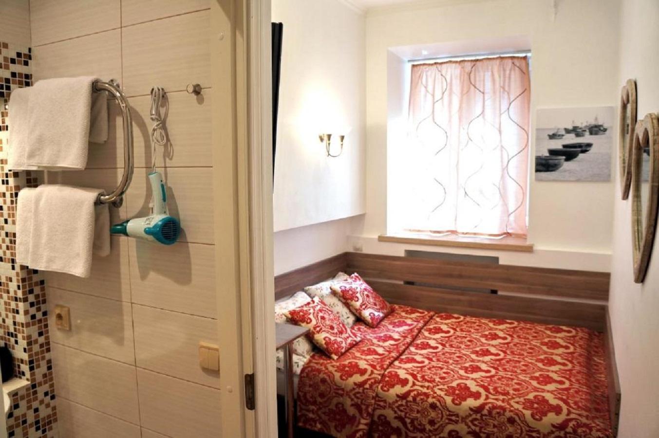 Комната стандарт с 1 двуспальной кроватью