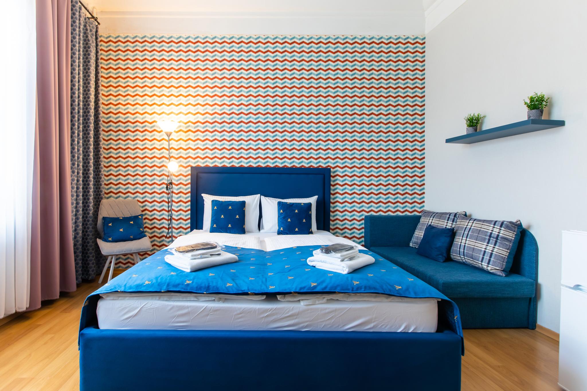 2-местный номер комфорт стандарт с 1 односпальной кроватью