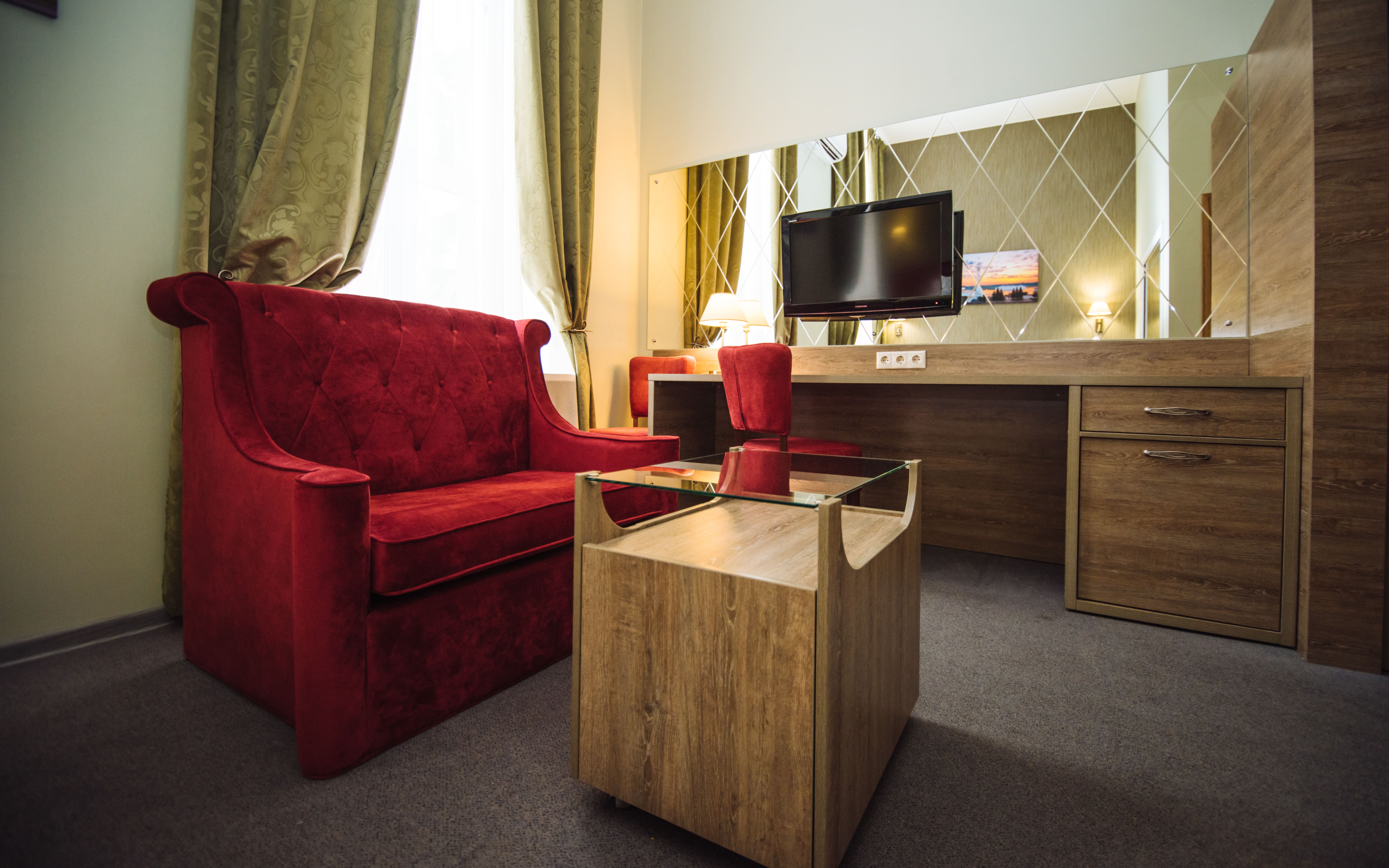 Улучшенный номер с кроватью размера «queen-size»