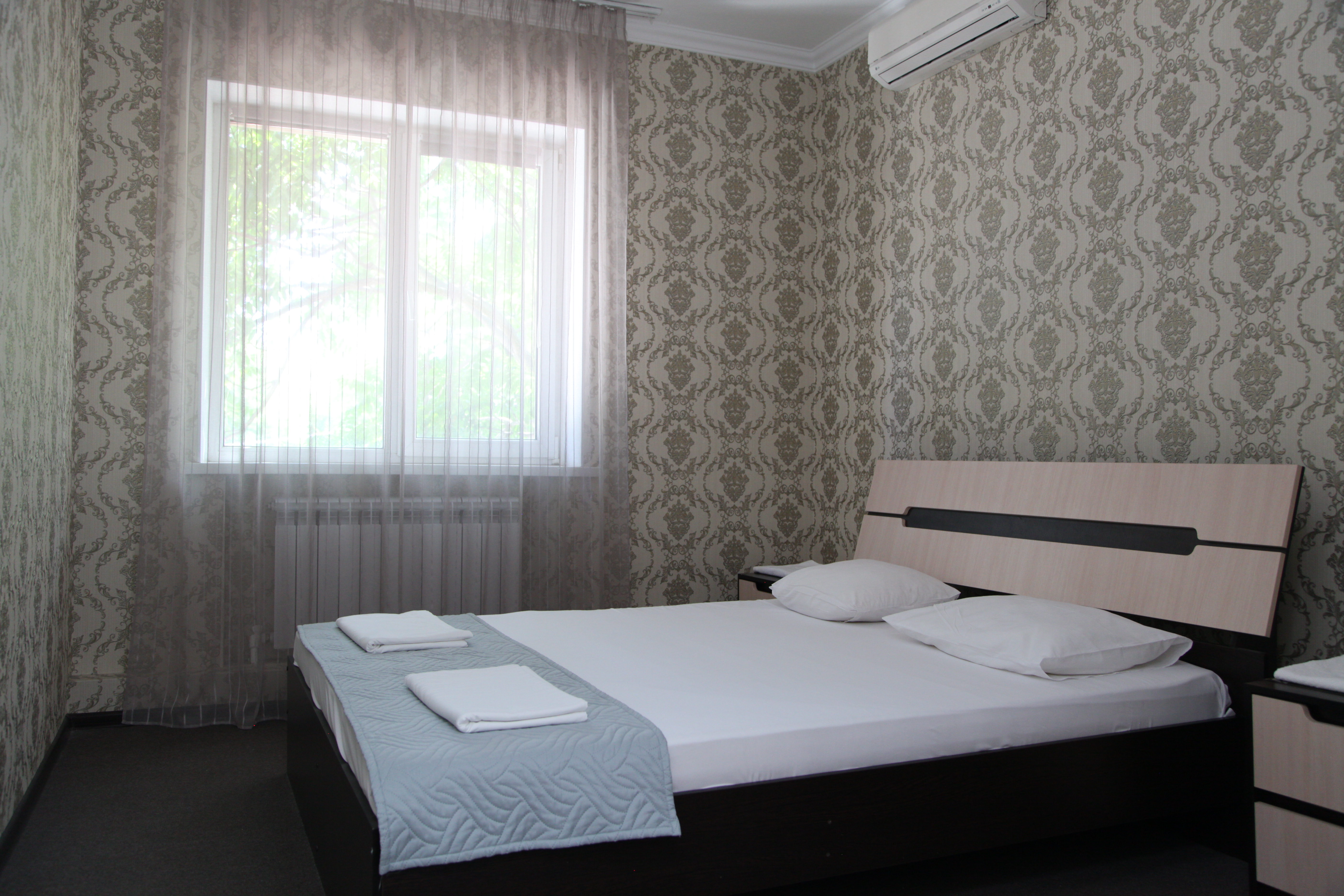 Двухместный номер с 1 кроватью и общим туалетом