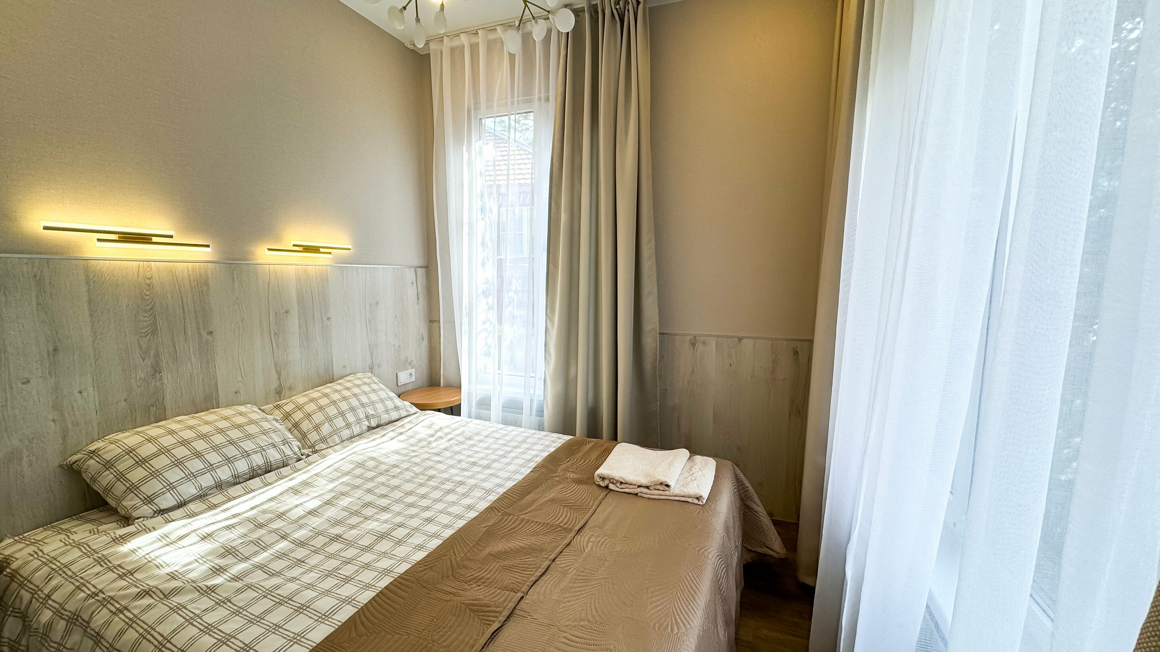 Апартаменты с 1 спальней