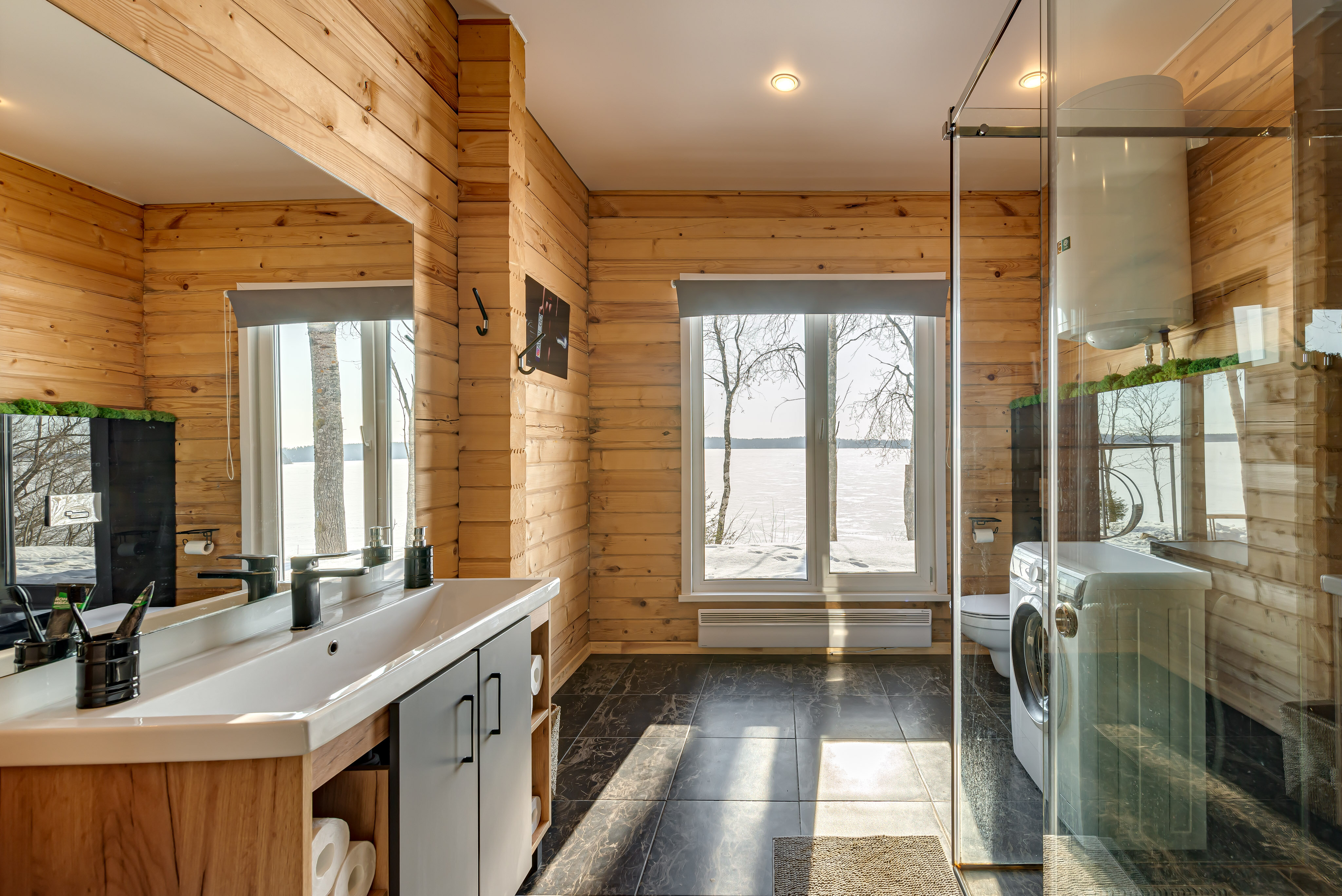 Коттедж с видом на озеро