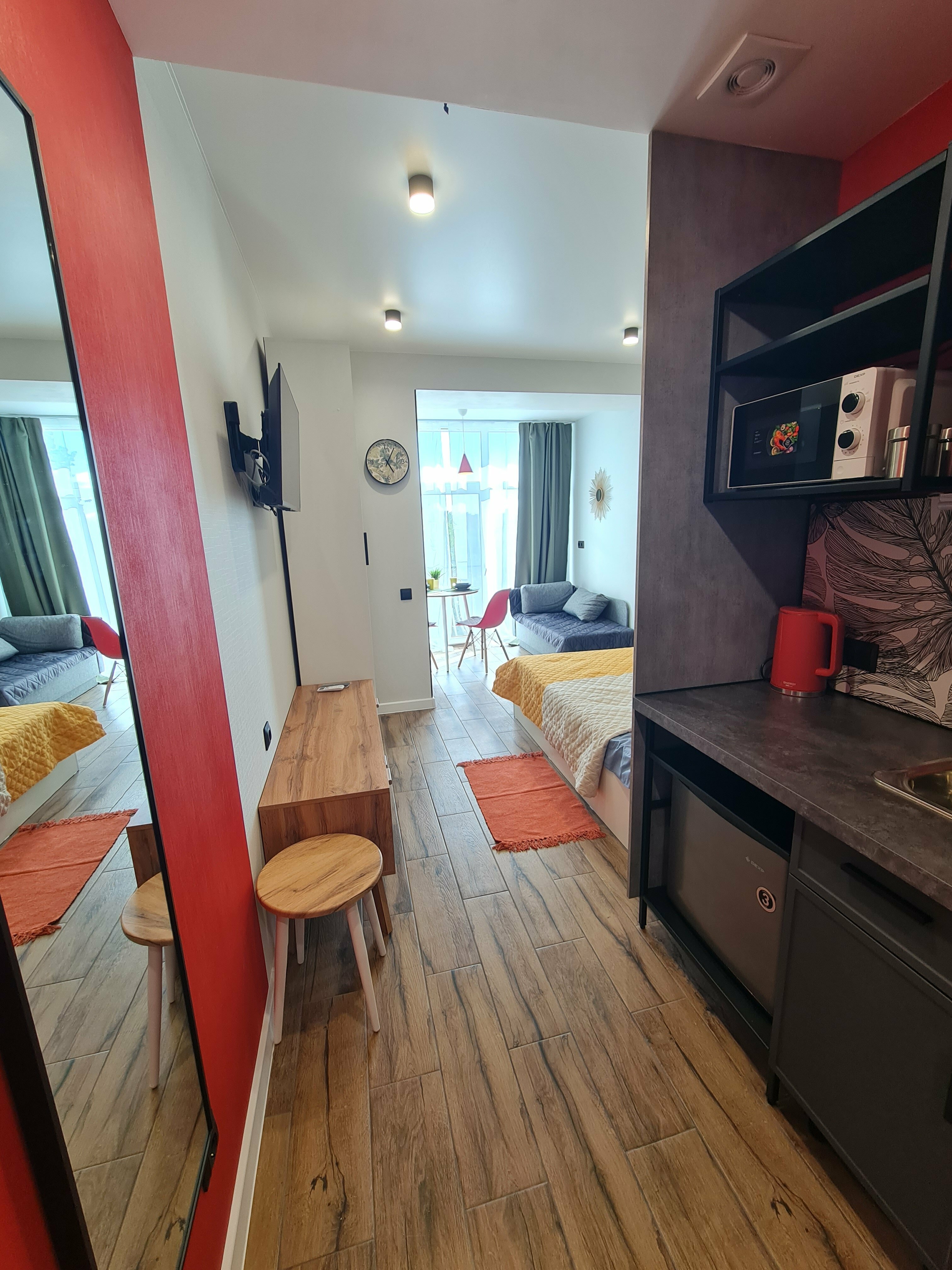 Трехместный номер с окном