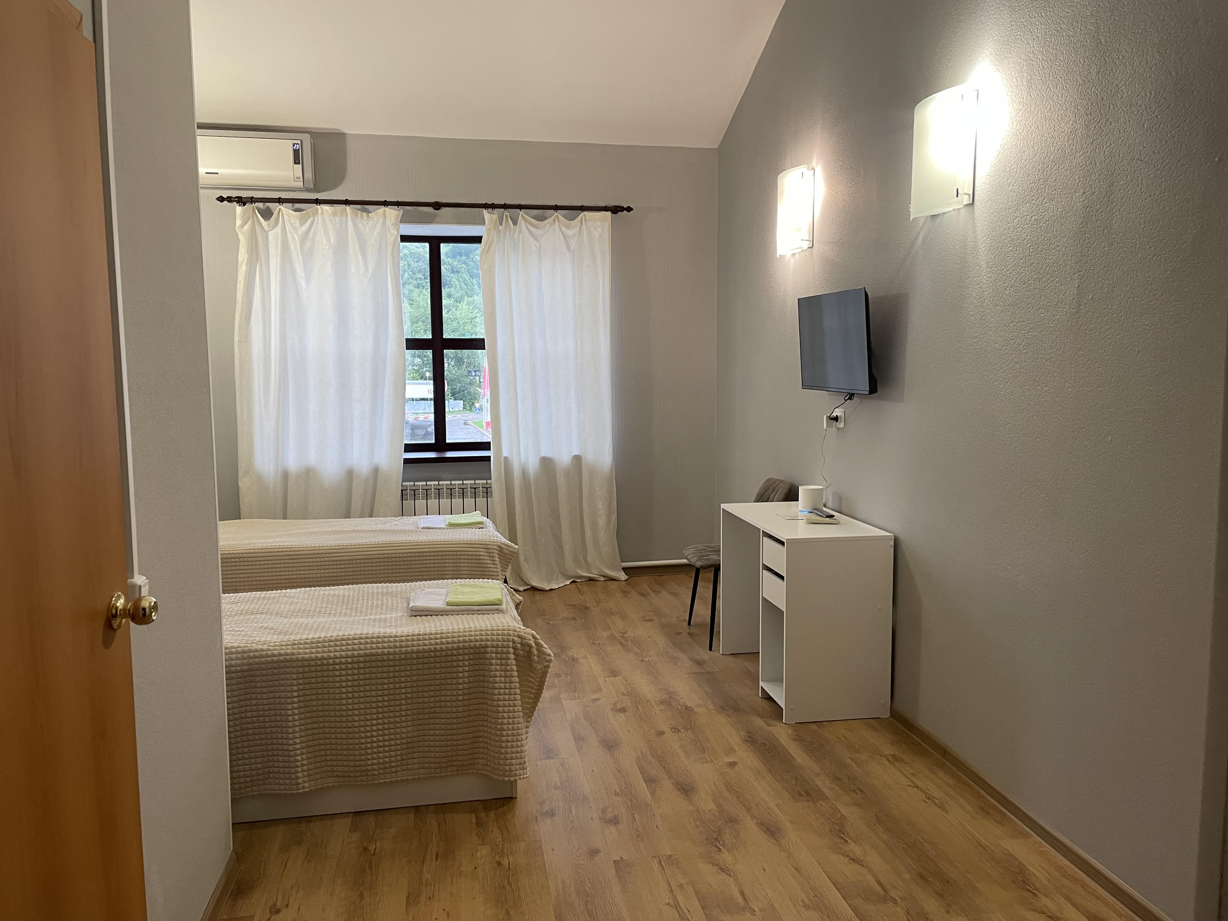 Двухместный номер с 2 отдельными кроватями, вид на город