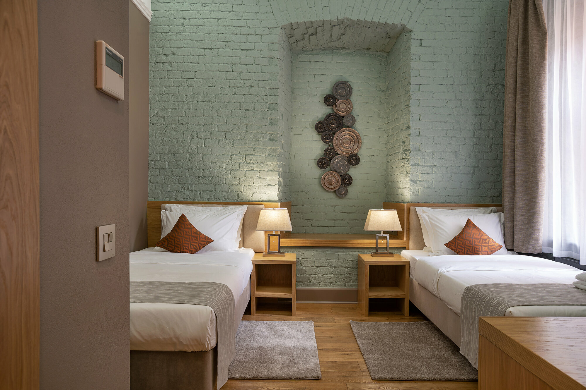 Стандартный двухместный номер с 1 кроватью или 2 отдельными кроватями