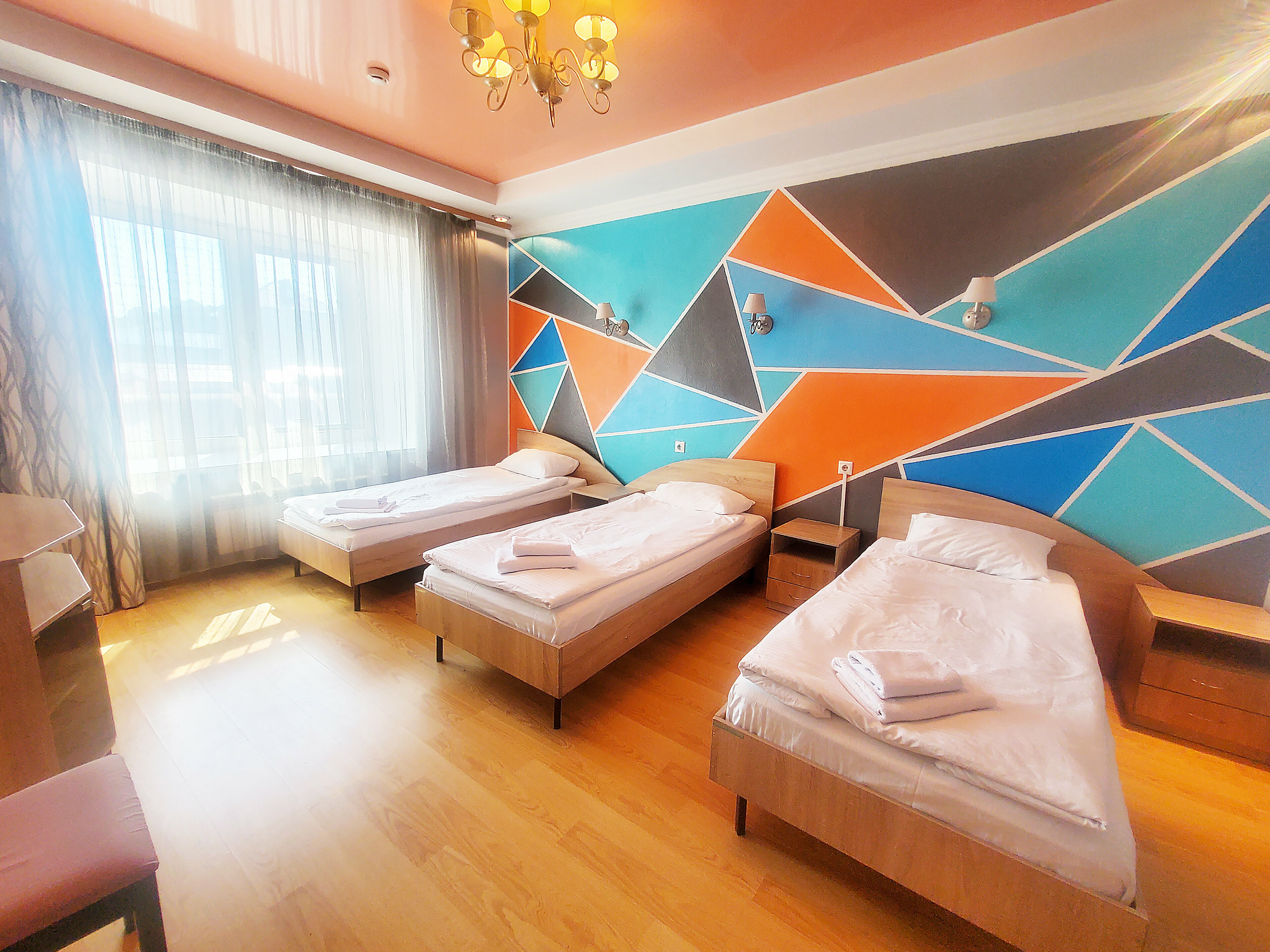 Бюджетный трехместный номер